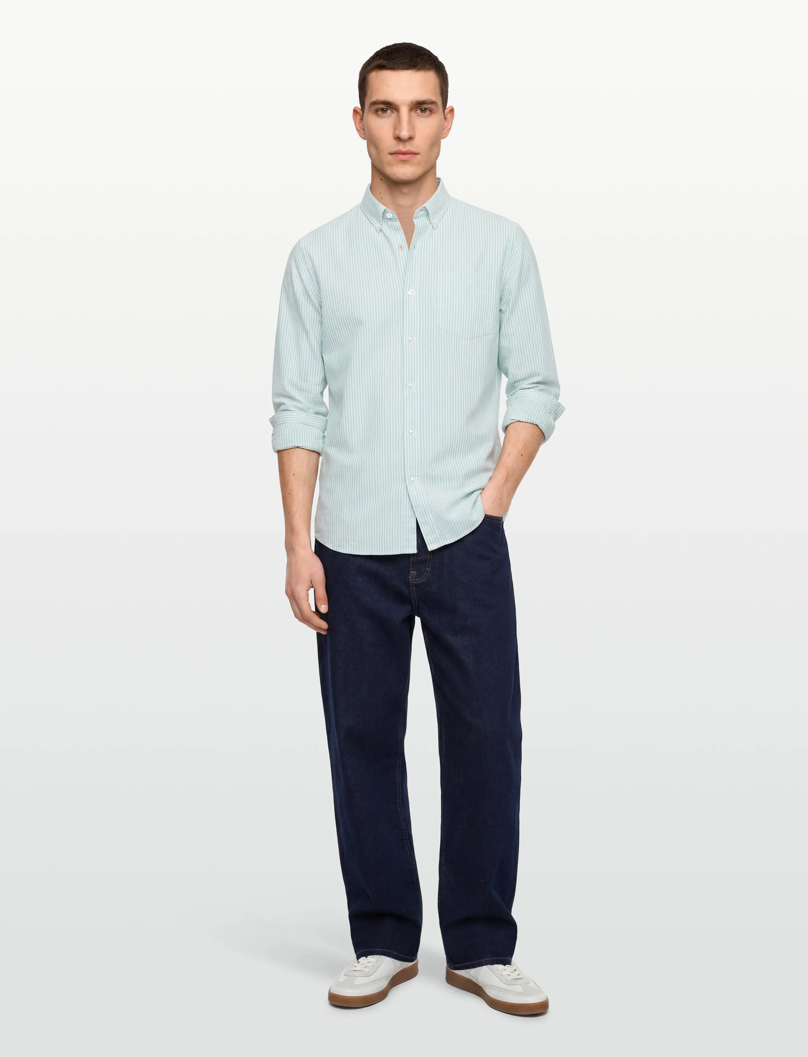 Signal - SCOTTSI OXFORD - oxford skjorter - dusty jade - 0