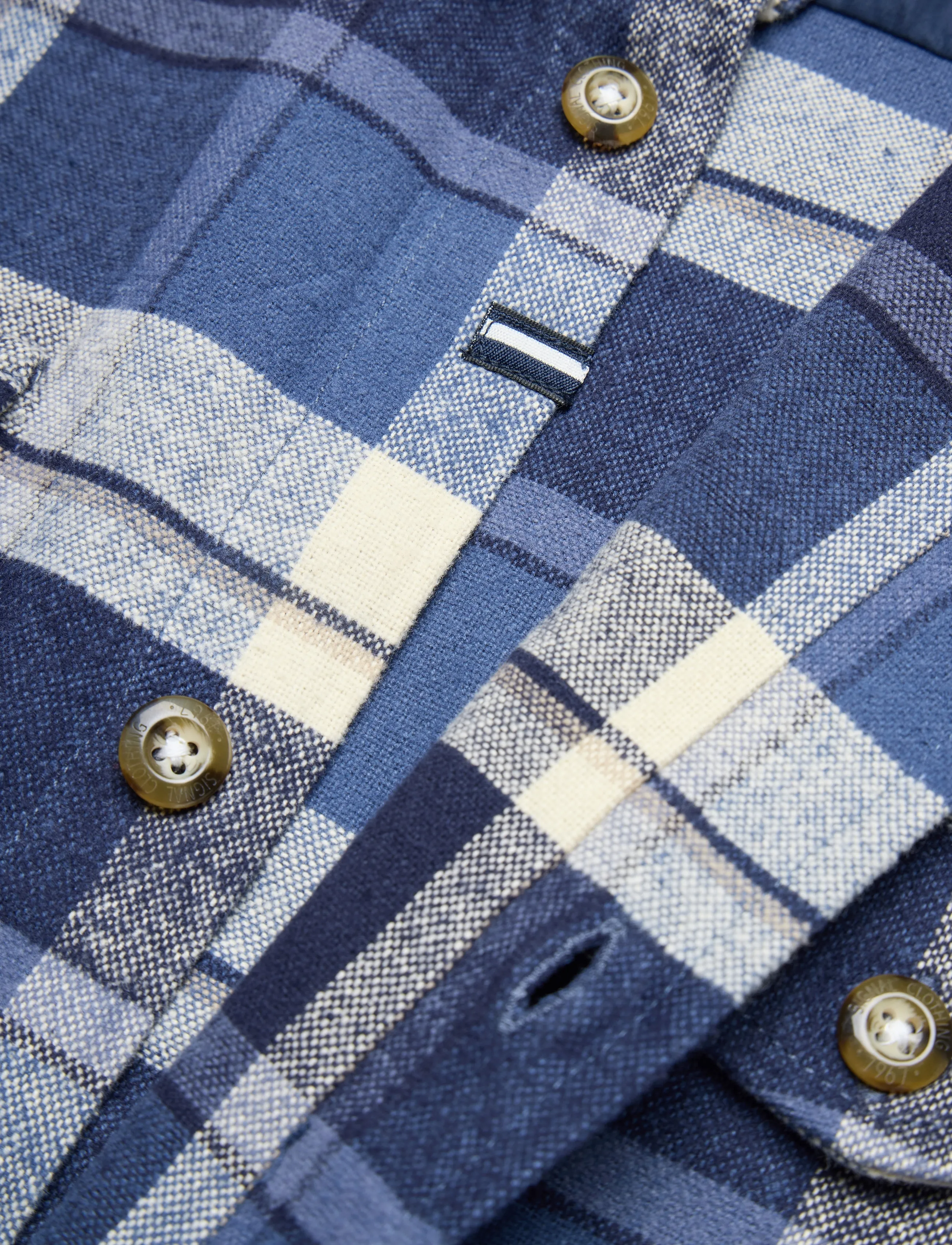 Signal - BJERRE CHECK - casual shirts - deep marine - 3