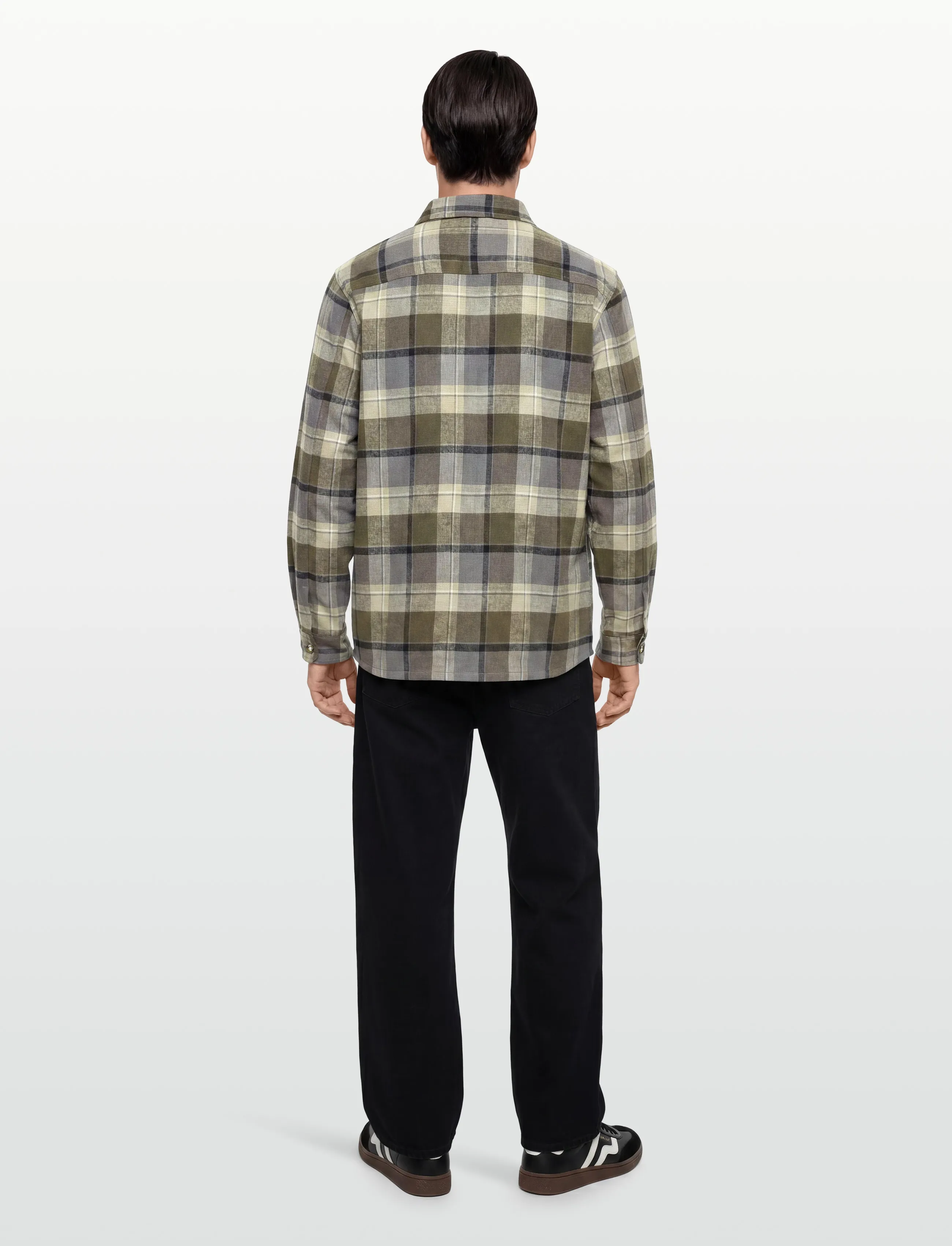 Signal - BJERRE CHECK - casual hemden - gray concrete - 4