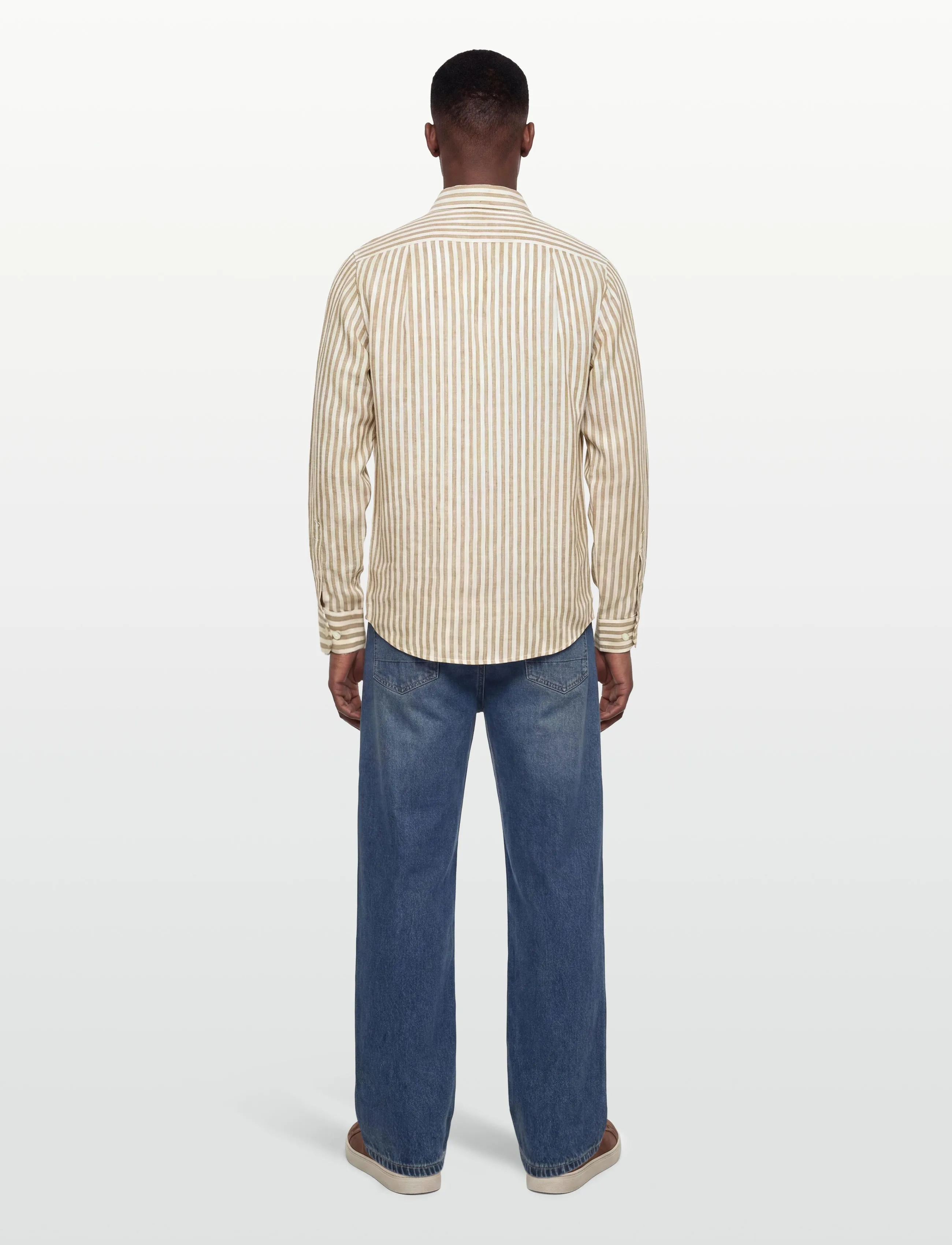 Signal - GREGSI LINEN STRIPE - men - brown lion - 4