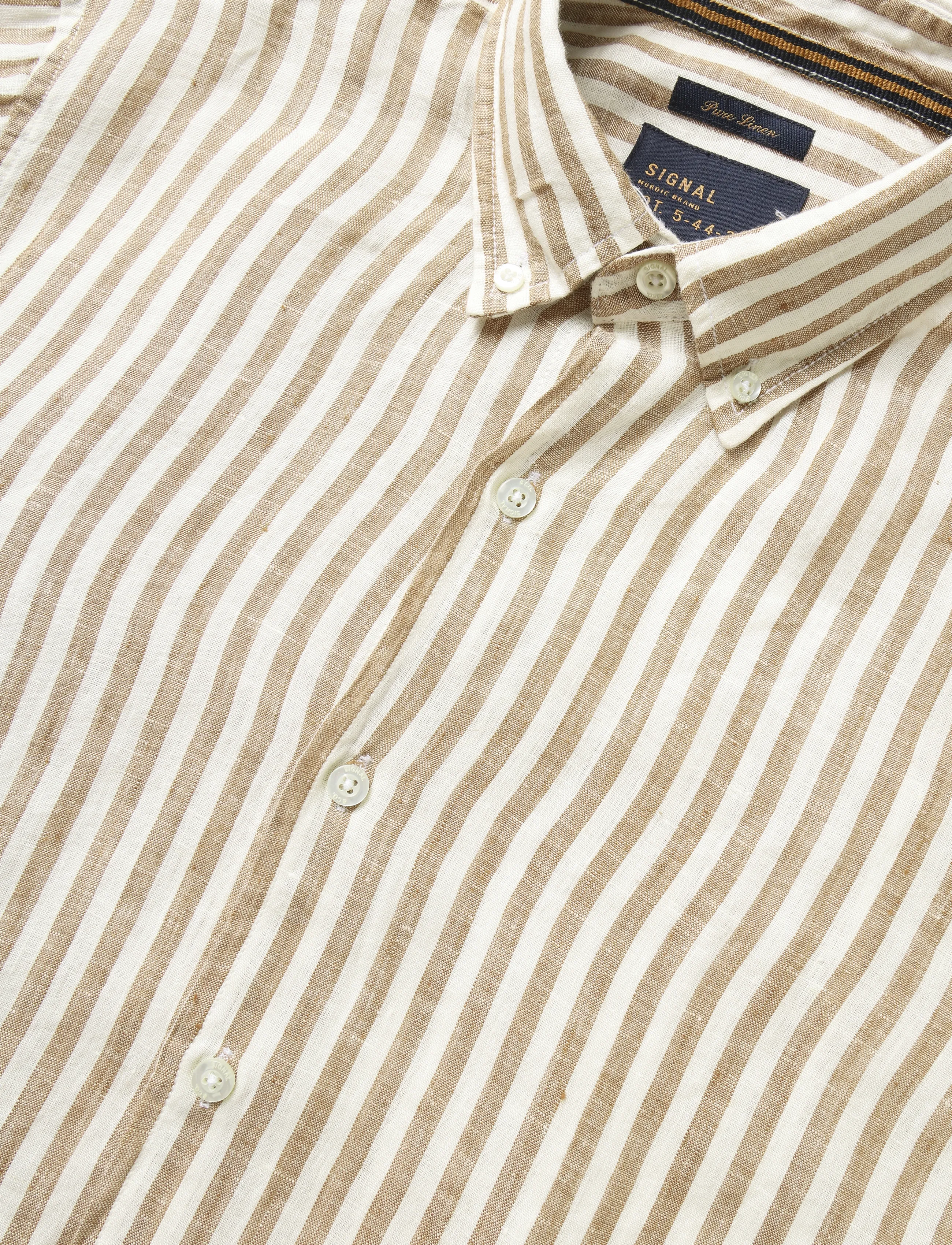 Signal - GREGSI LINEN STRIPE - men - brown lion - 5