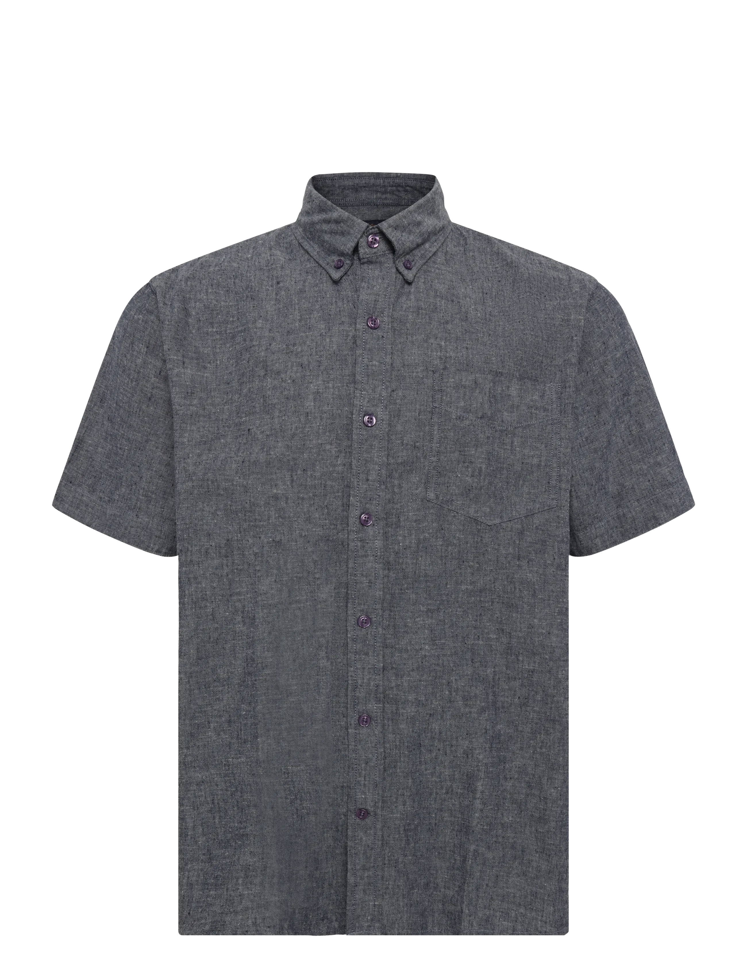 Signal THERKELSI LINEN/COTTON - Skjorter - BLUE CAPTAIN / navy