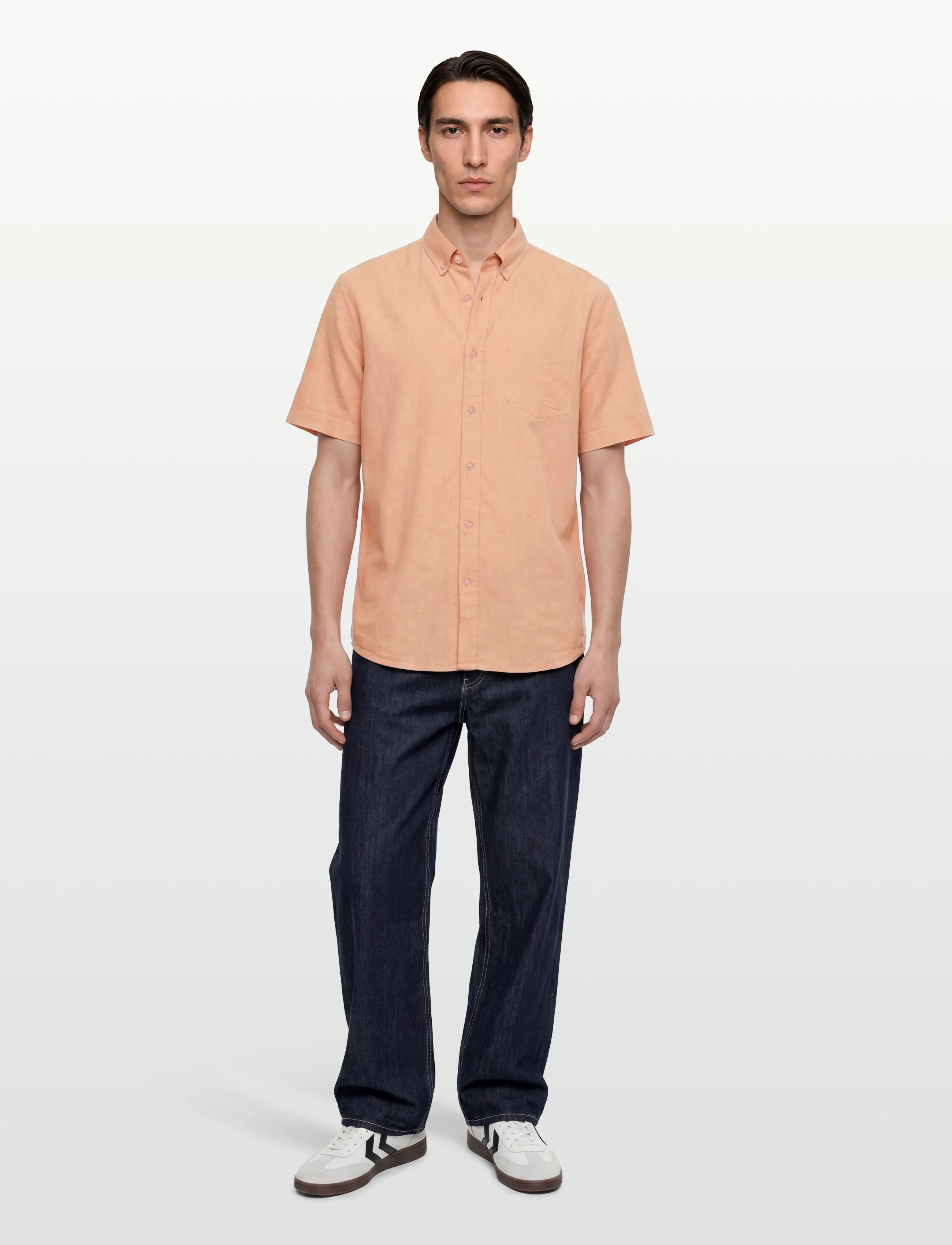 Signal - THERKELSI LINEN/COTTON - hørskjorter - sun baked - 0