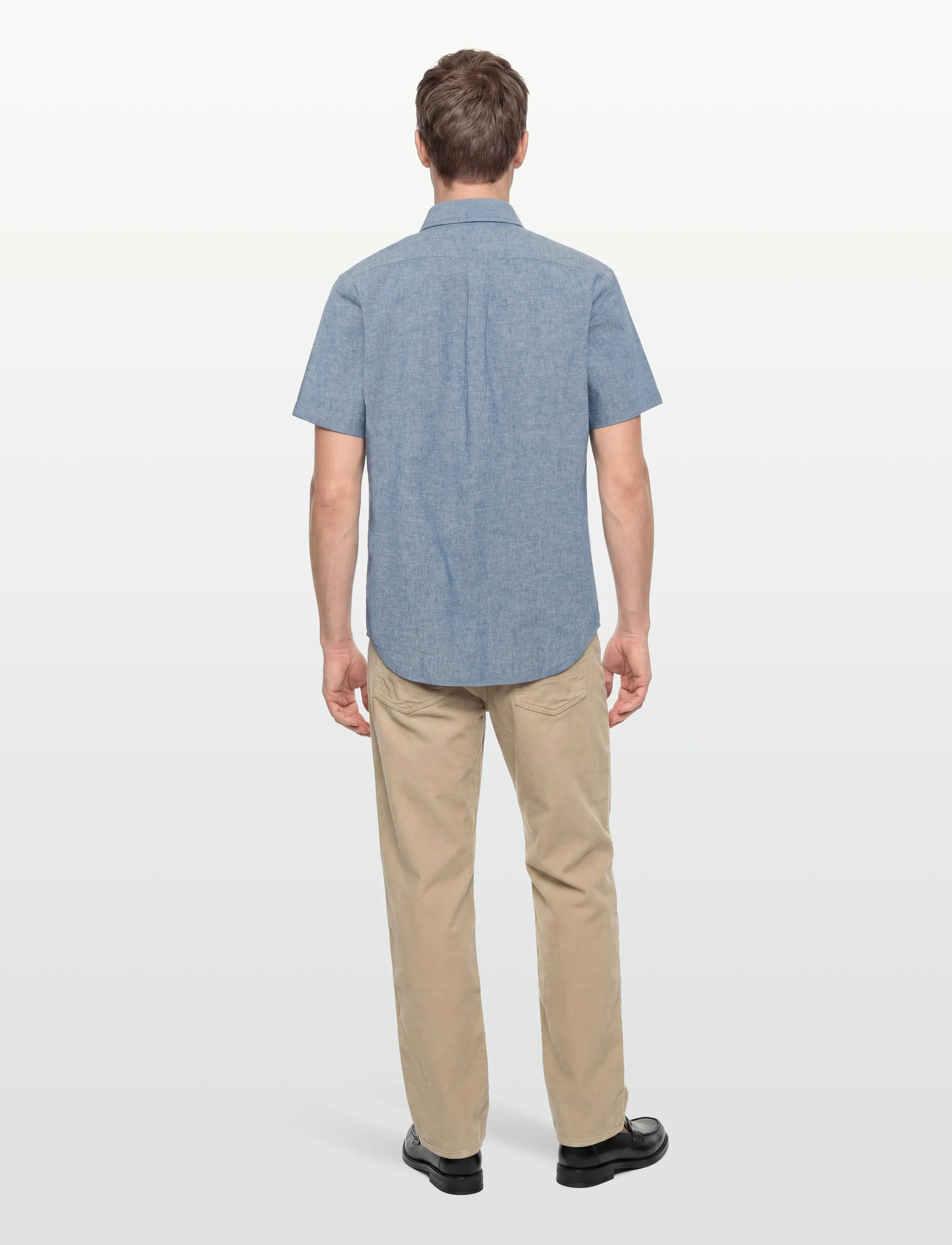 Signal - THERKELSI LINEN/COTTON - hørskjorter - true blue - 4