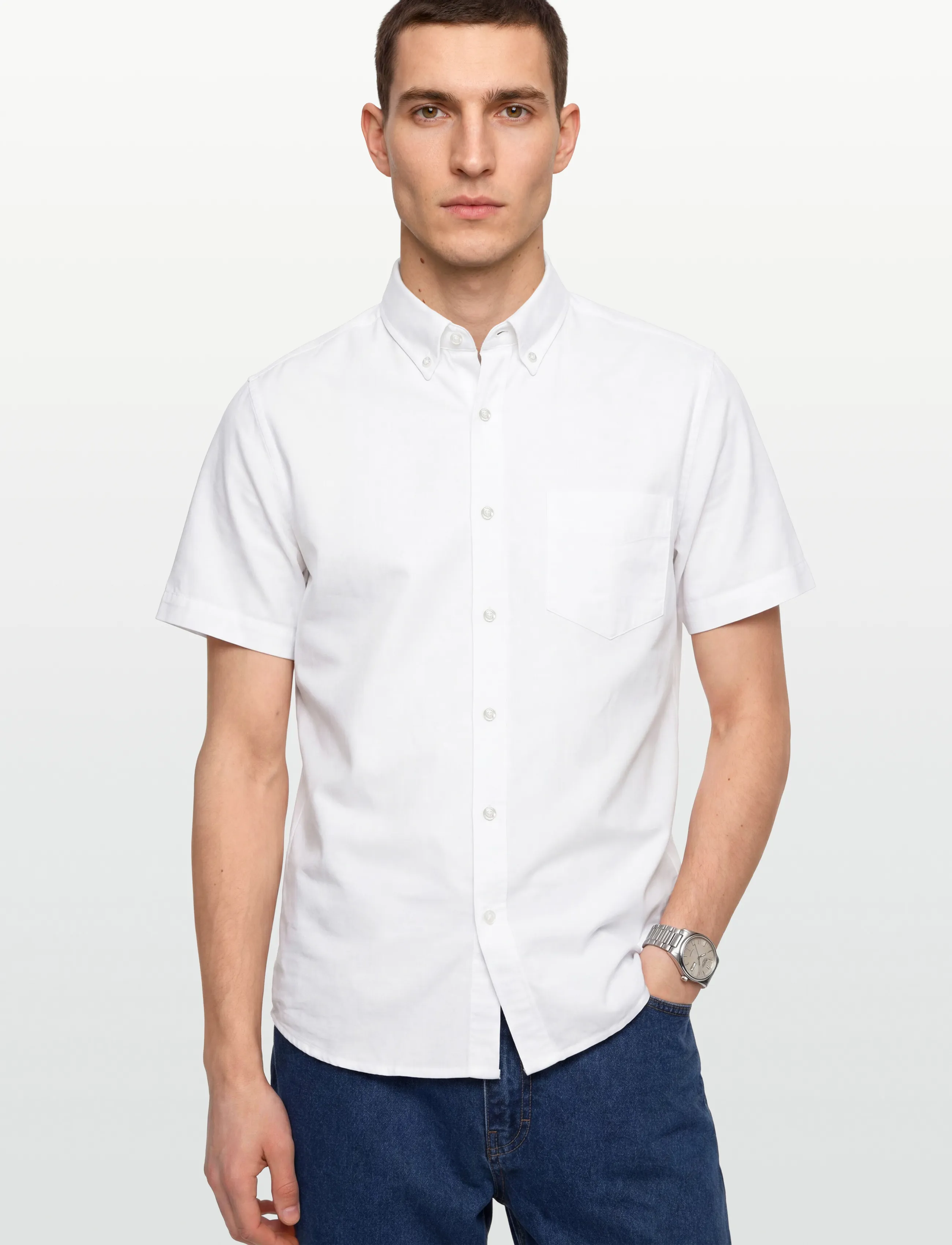 Signal - THERKELSI LINEN/COTTON - linen shirts - white - 3