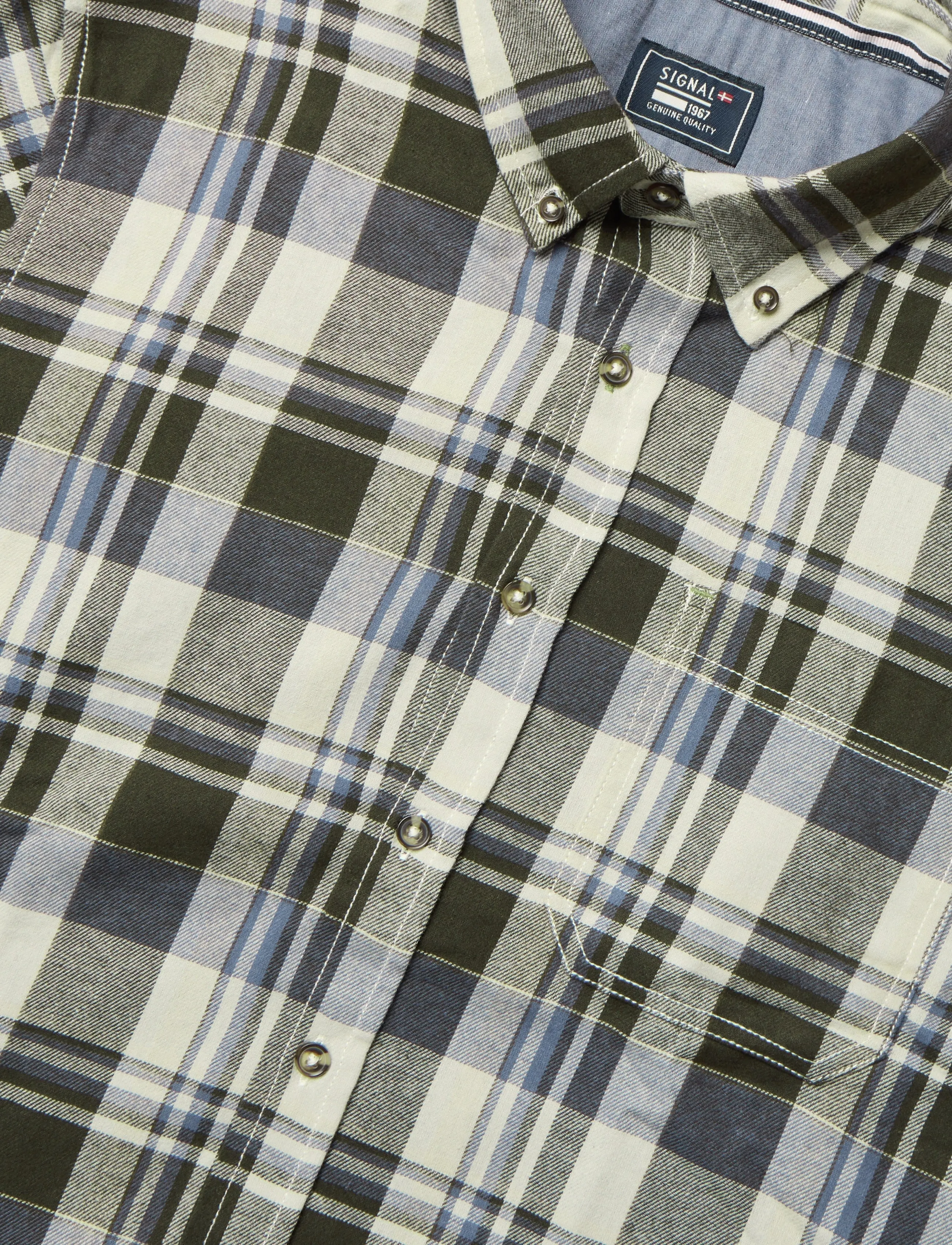 Signal - MILLO CHECK - men - green moor - 2