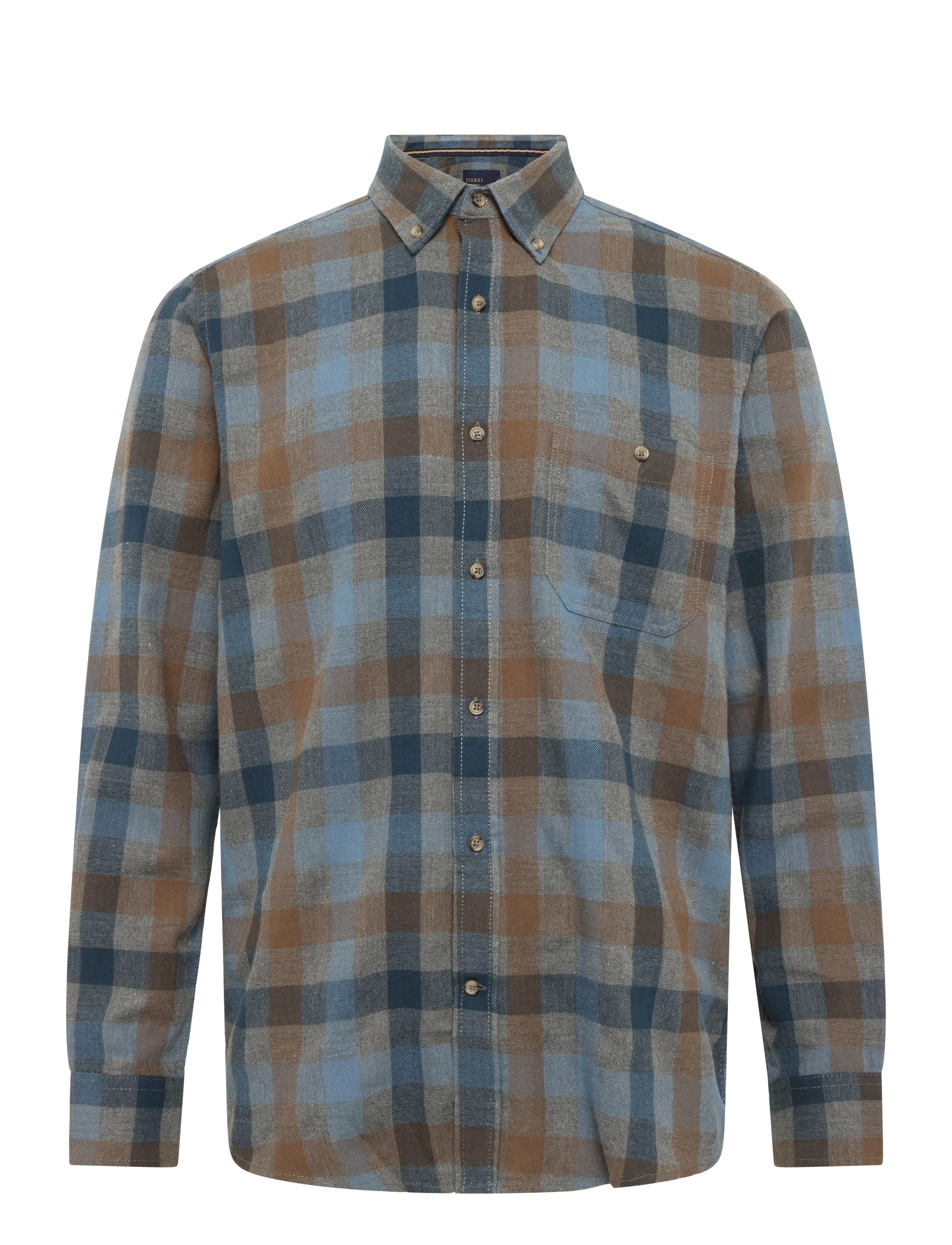SIGNAL Simike Hunt Check Navy - M - Herren