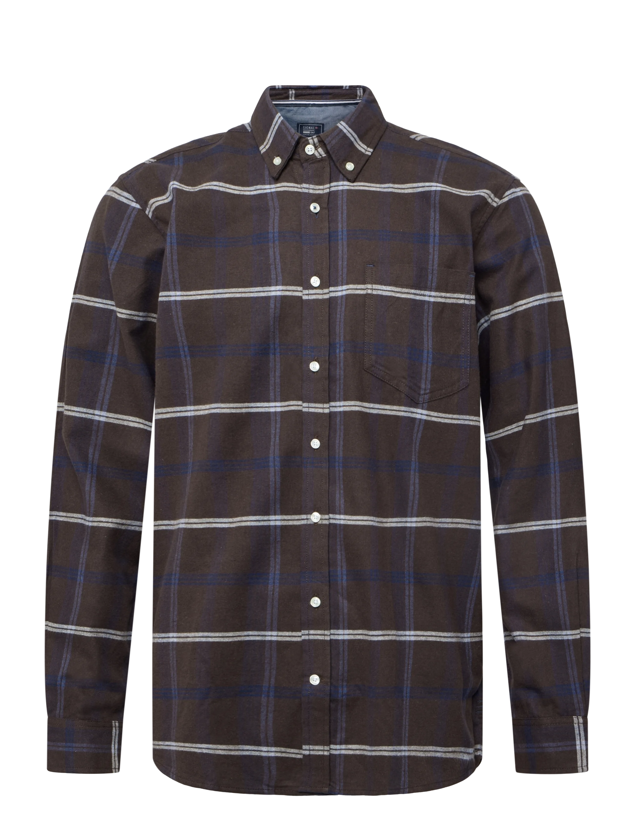 SIGNAL Derek Check Braun - XXL - Herren