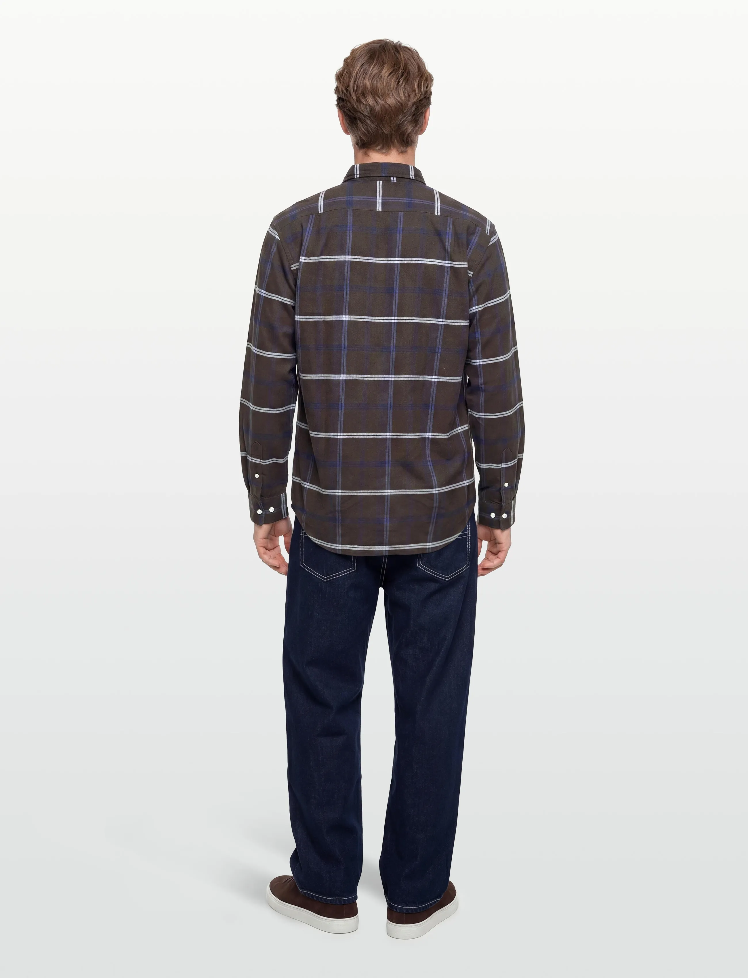 Signal - DEREK CHECK - men - mahogany - 5