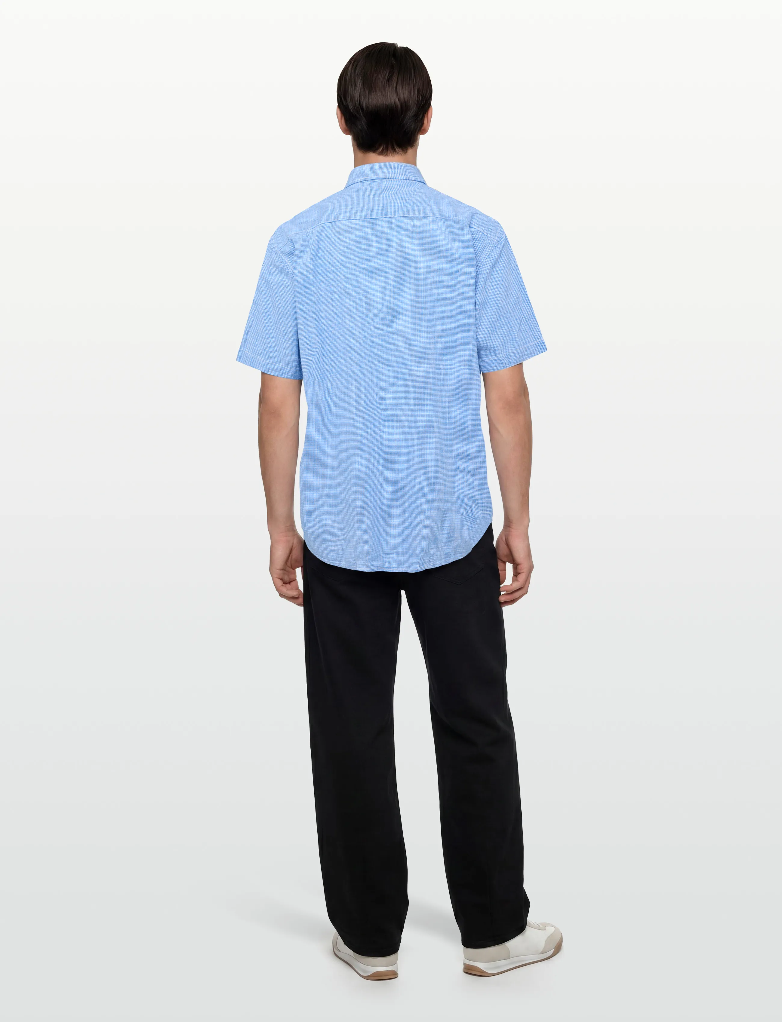 Signal - PITTSI STRUCTURE - kortærmede t-shirts - blue slip stream - 5