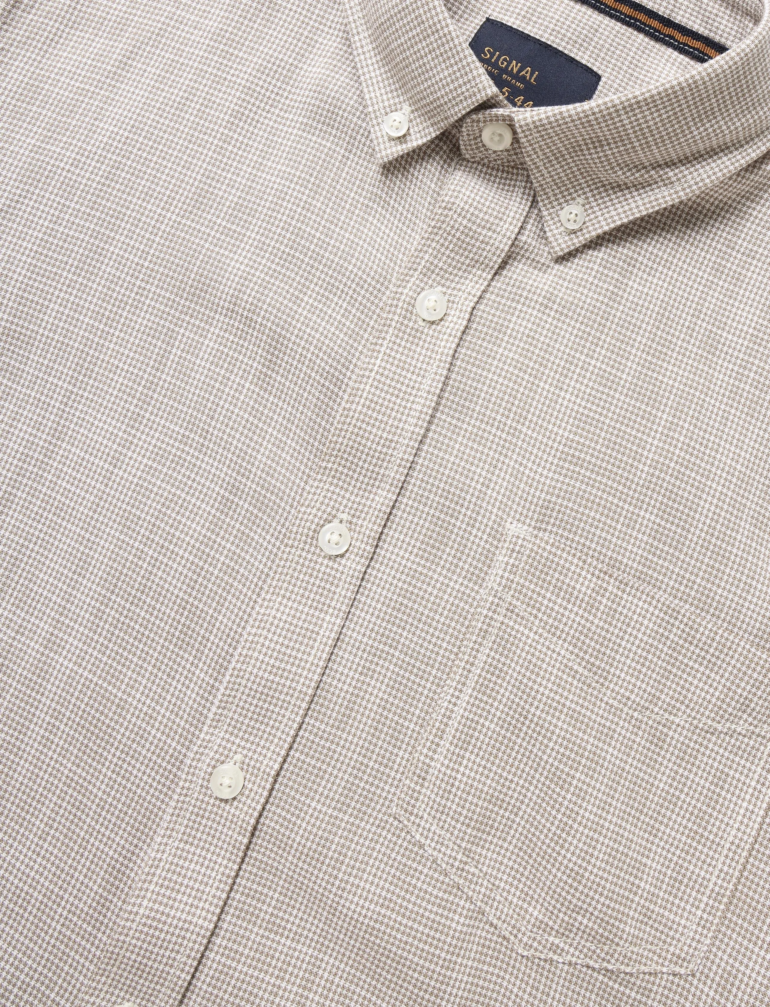 Signal - PITTSI STRUCTURE - short-sleeved t-shirts - dry teak - 2