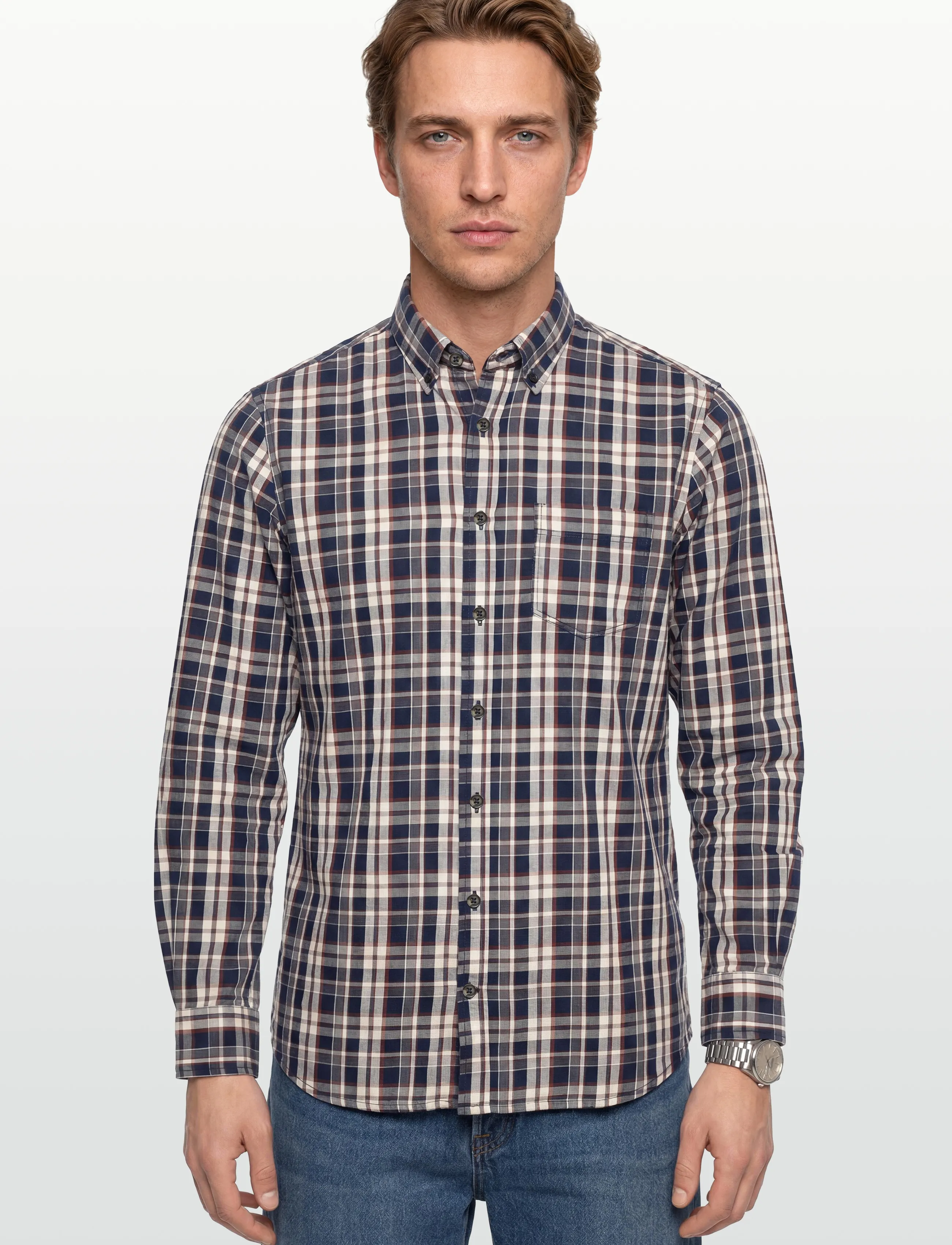 Signal - BROWNE BF22 - casual skjortor - brown barista - 3