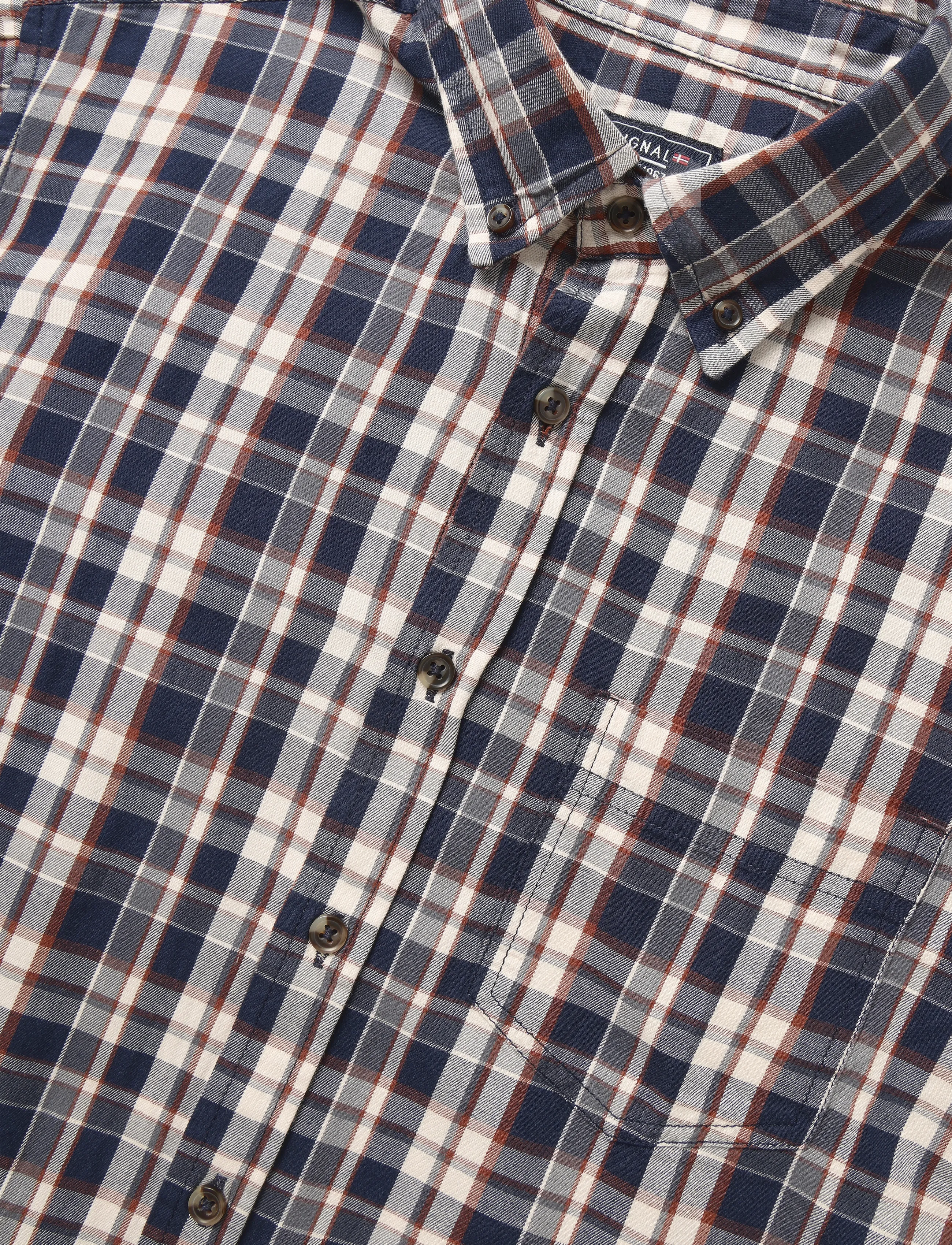 Signal - BROWNE BF22 - casual shirts - brown barista - 2