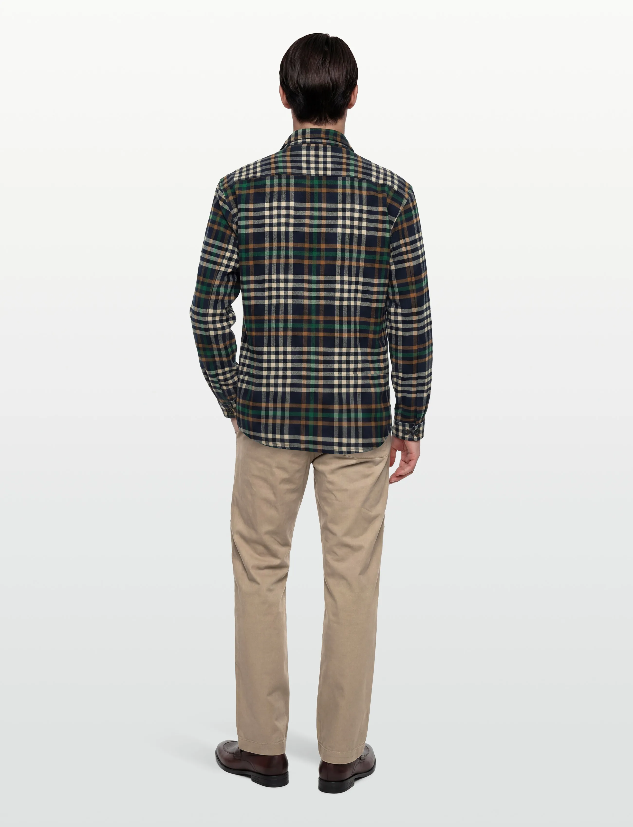 Signal - SIEVEN CHECK - casual skjorter - green tree top - 4