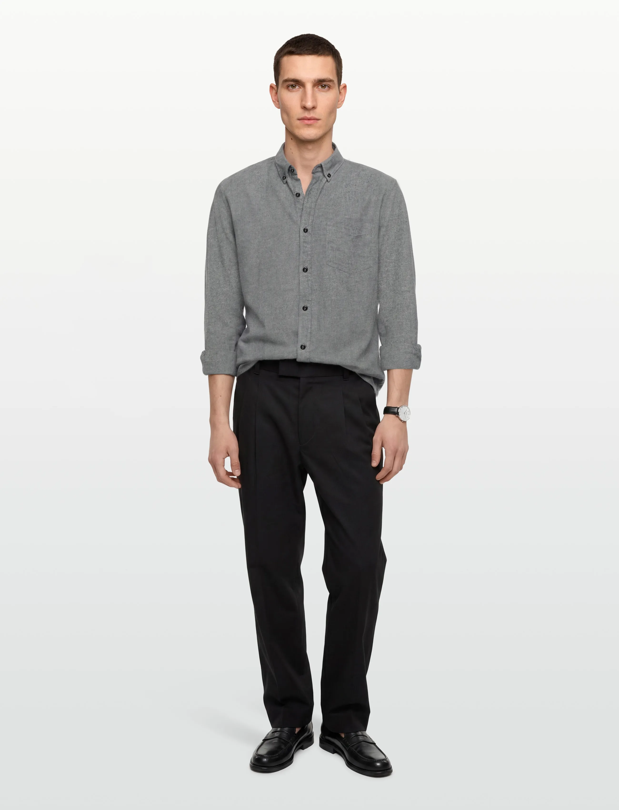 Signal - SISAXON FLANNEL - casual skjorter - black - 0