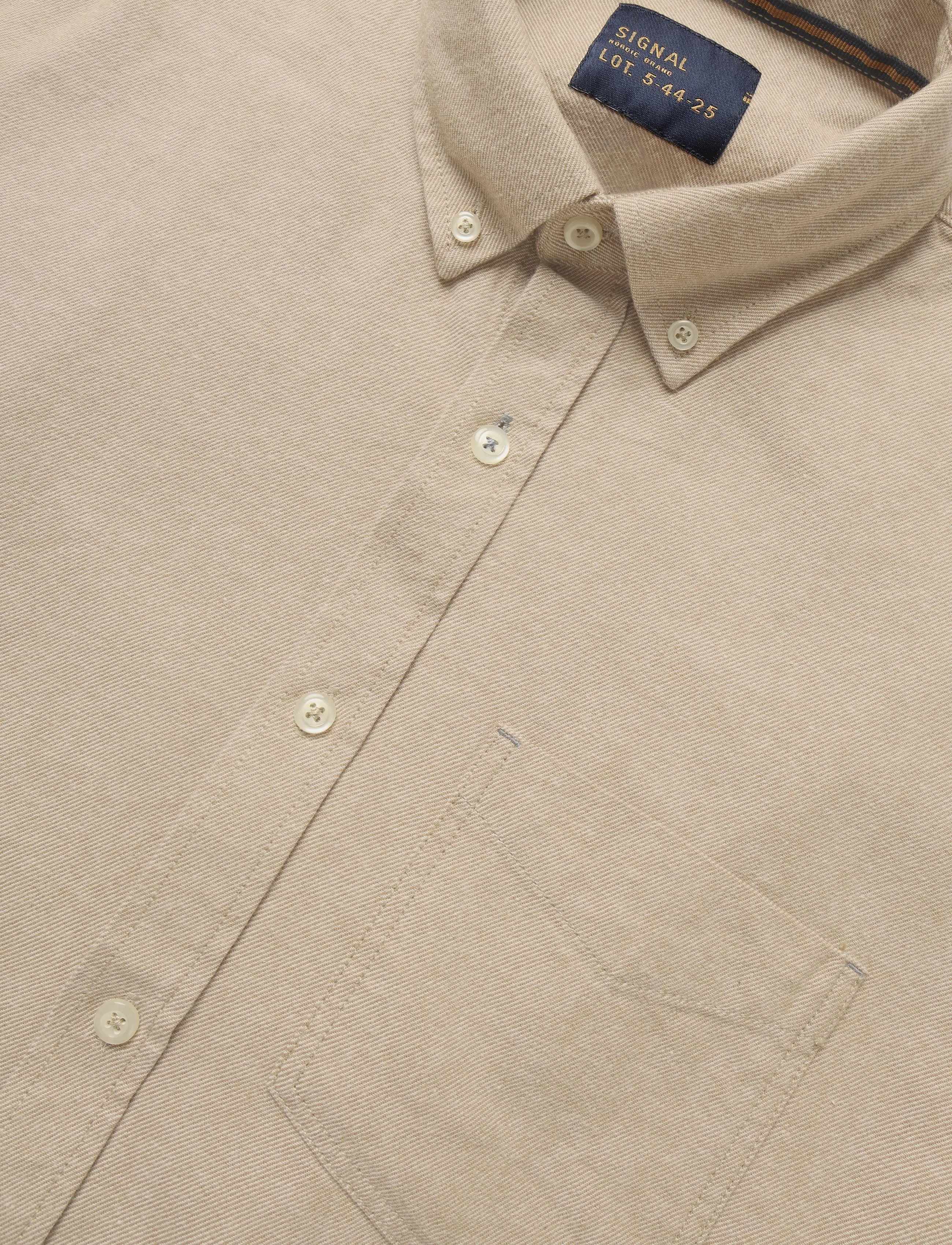 Signal - SAXONSI FLANNEL - casual shirts - brown lion - 5