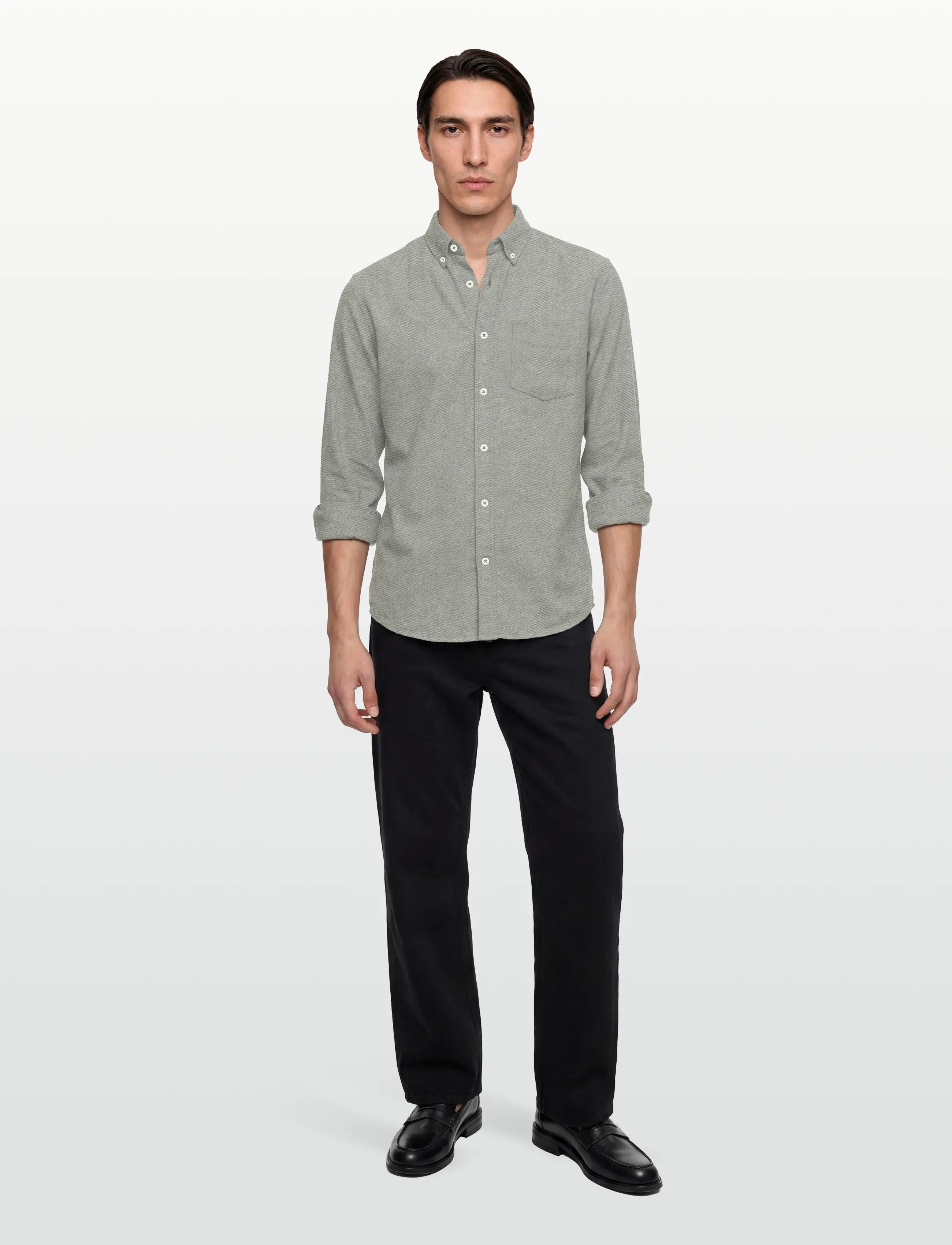 Signal - SAXONSI FLANNEL - casual hemden - full green - 0