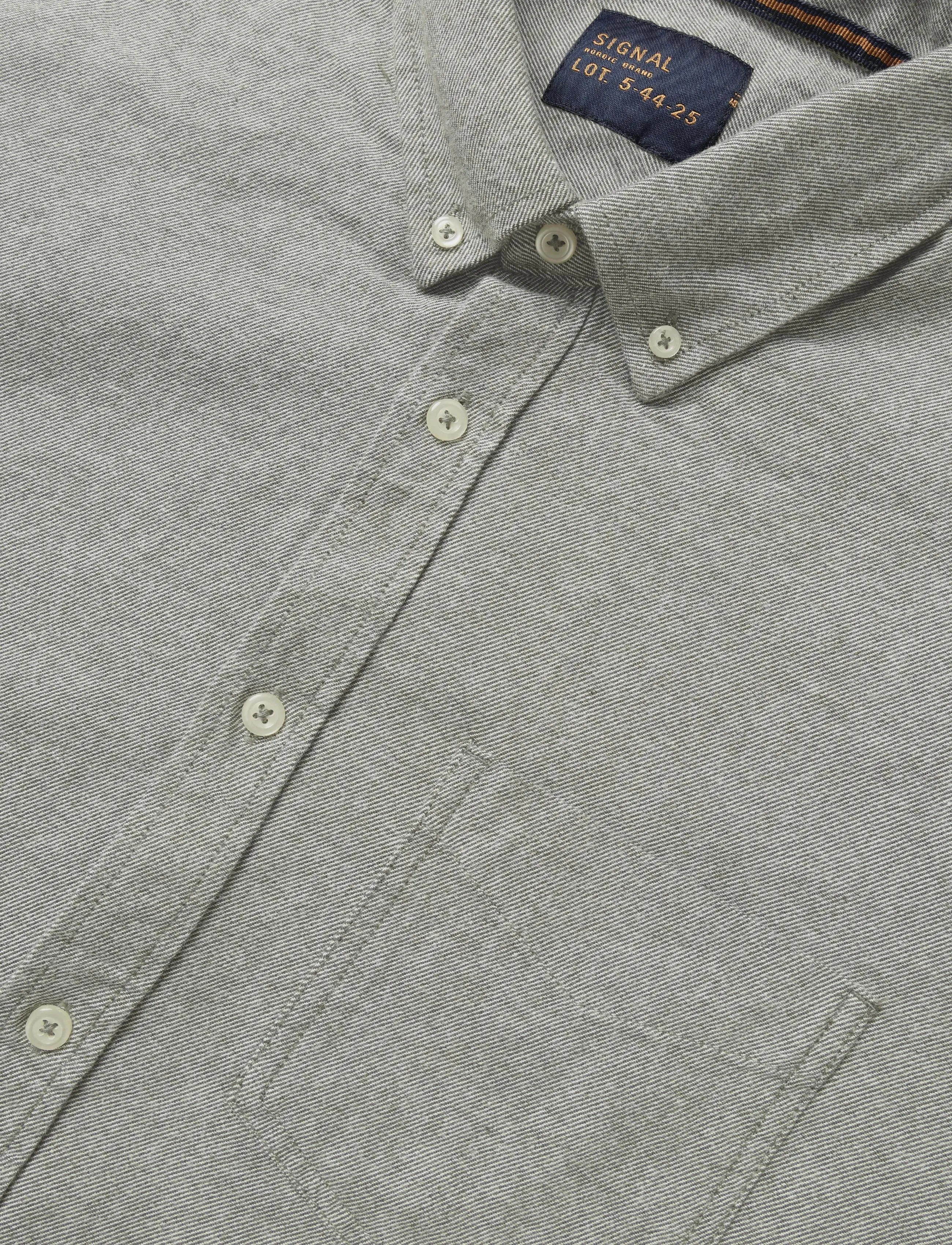 Signal - SAXONSI FLANNEL - casual hemden - full green - 5