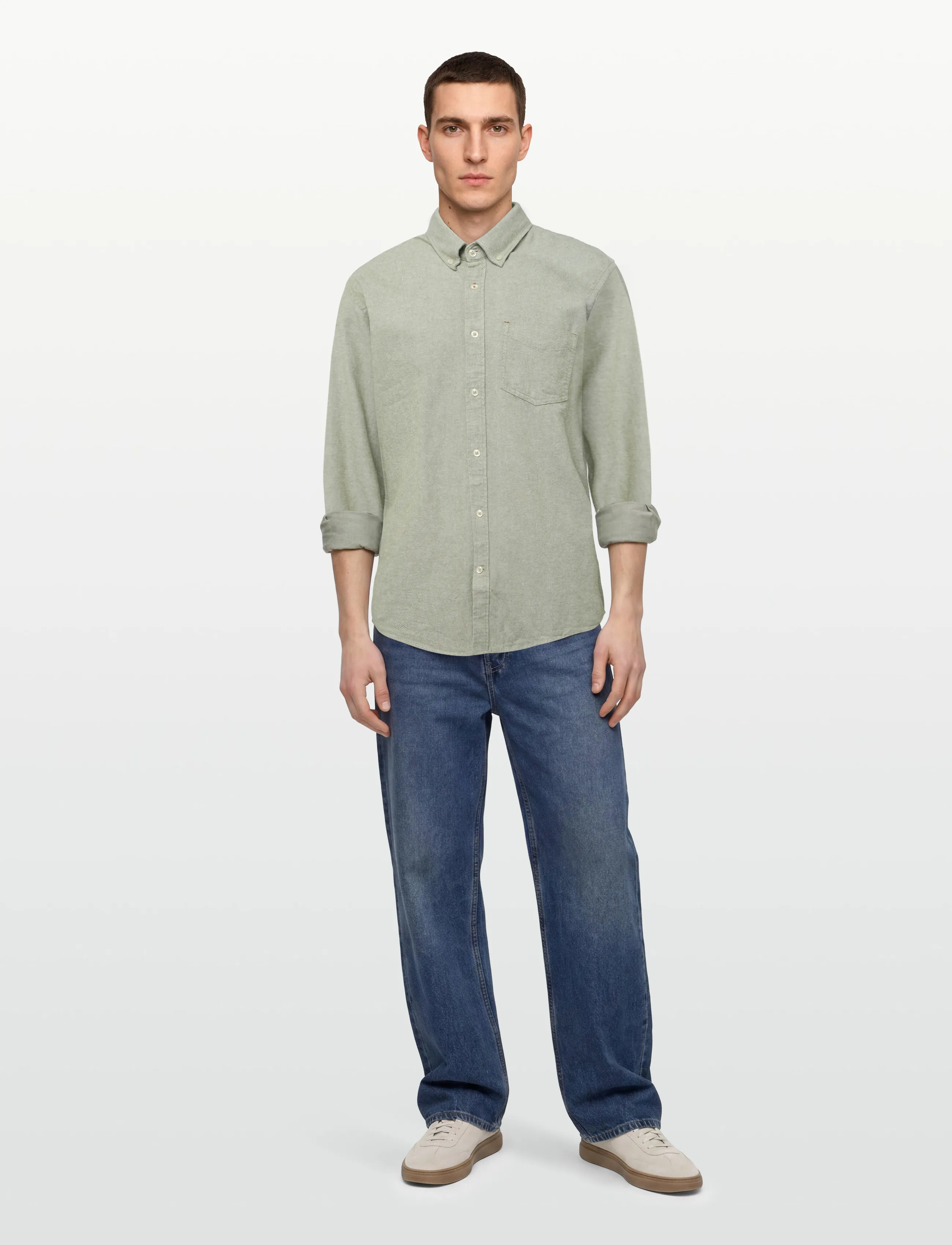 Signal - SAXONSI FLANNEL - casual shirts - olive garden - 0