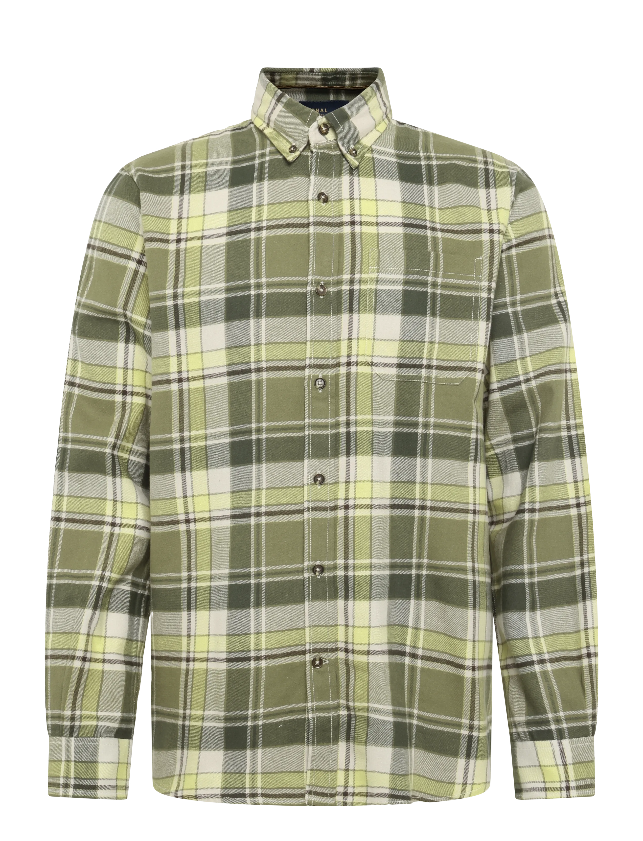 SIGNAL Sisander Flannel Grün - M - Herren