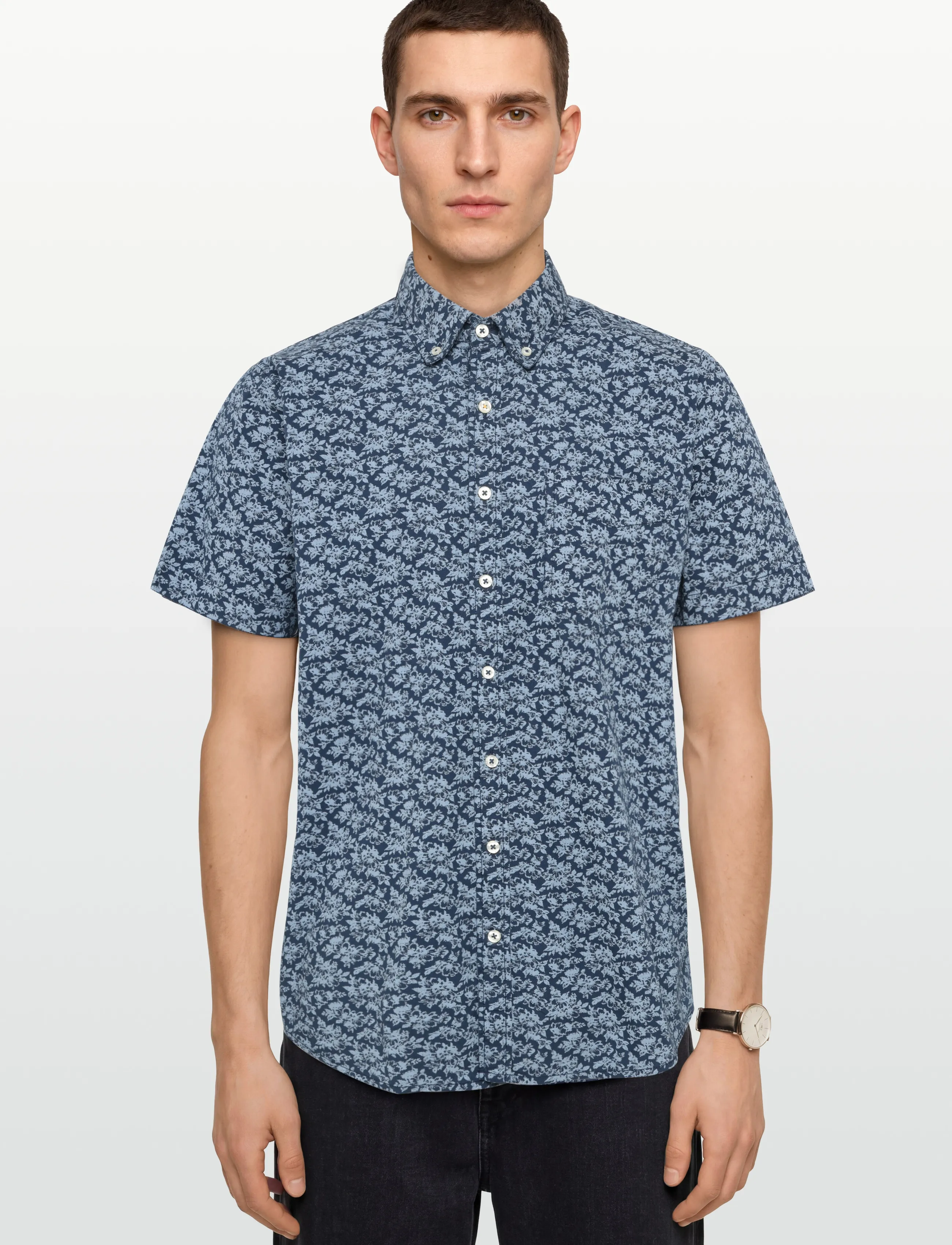 Signal - GUSTAV +SP23 - lühikeste varrukatega särgid - chambray blue - 3