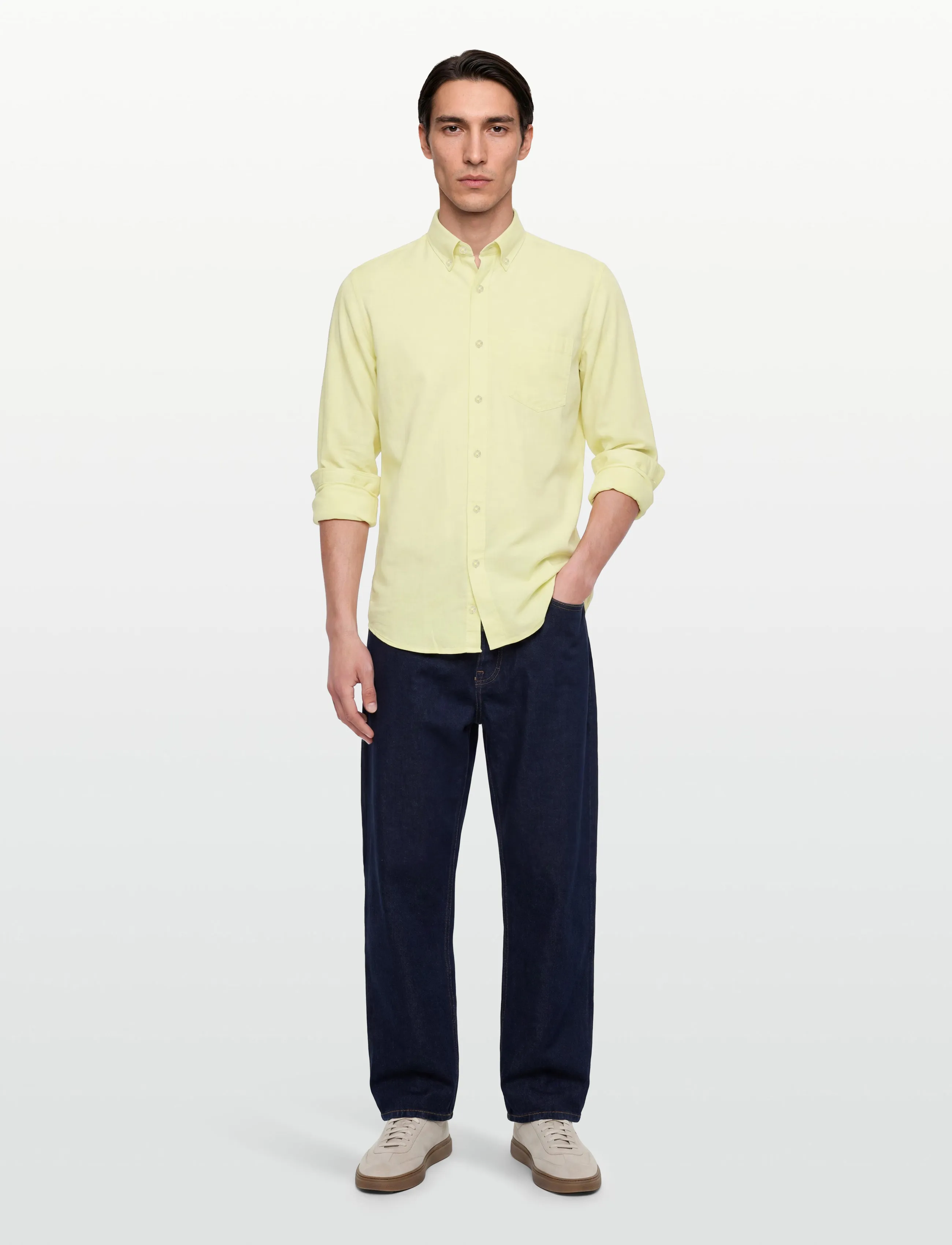 Signal - GIMOSI LINEN LOOK - mænd - yellow pop - 0