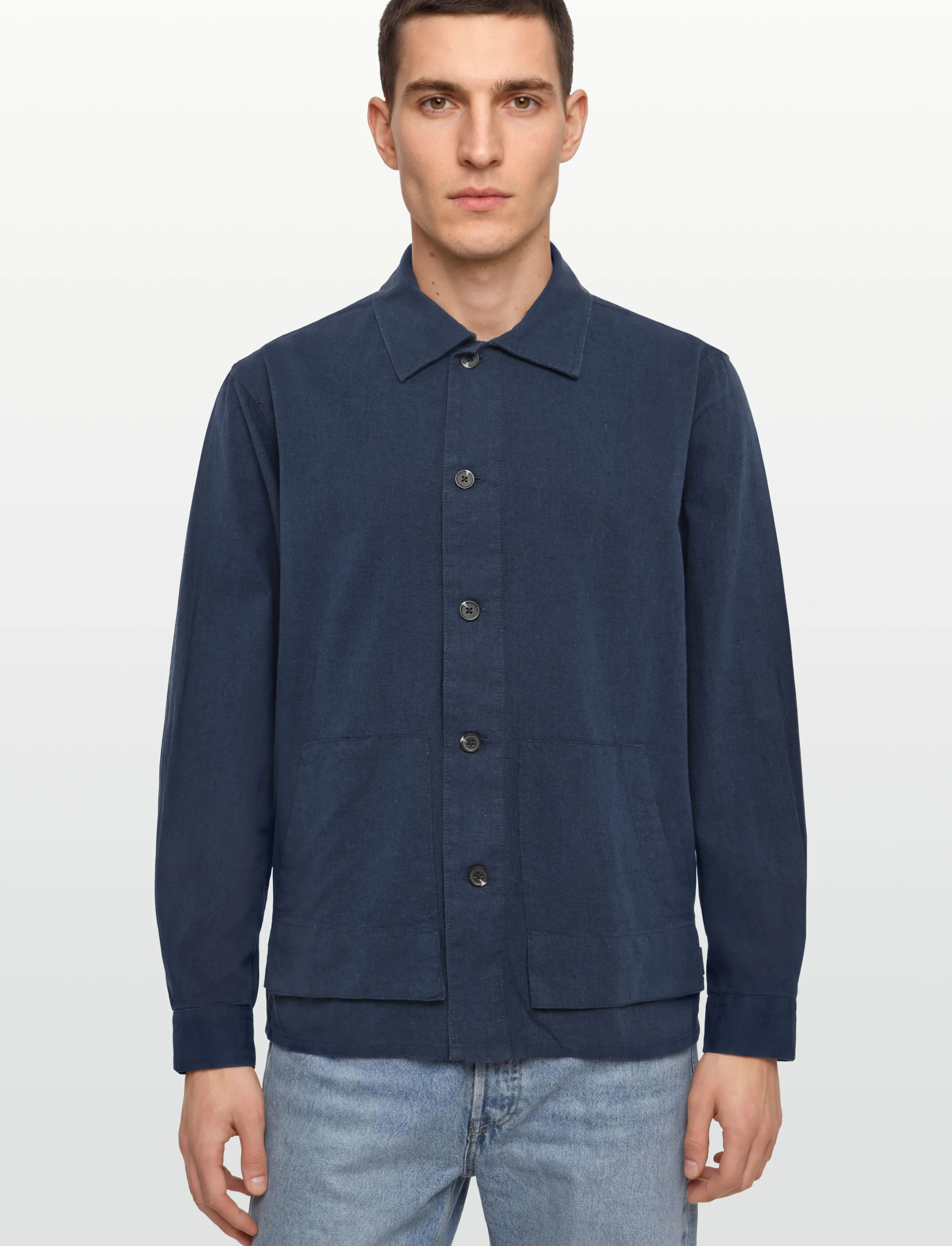 Signal - JACKSI LINEN - vårjackor - blue captain - 3