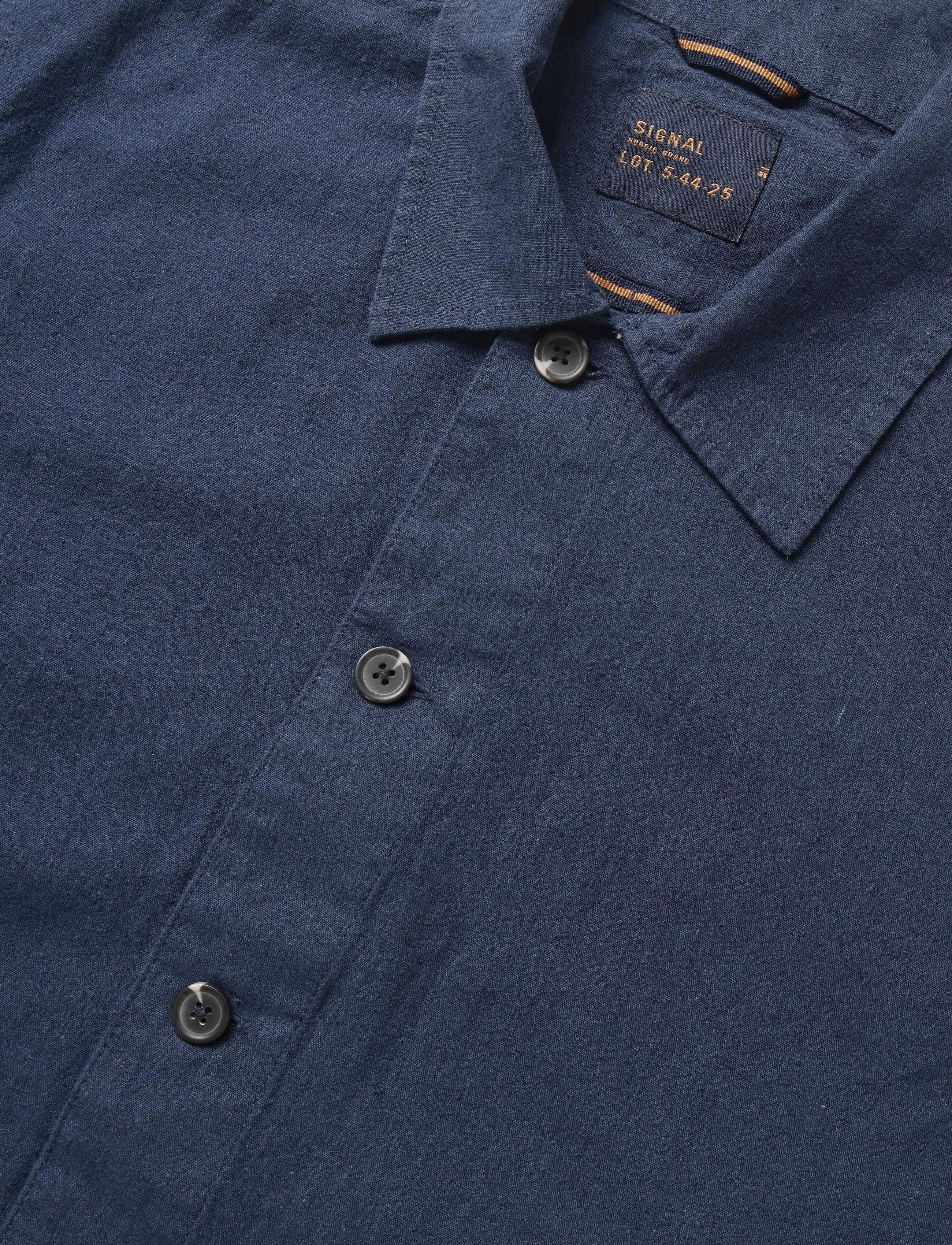 Signal - JACKSI LINEN - vårjackor - blue captain - 5