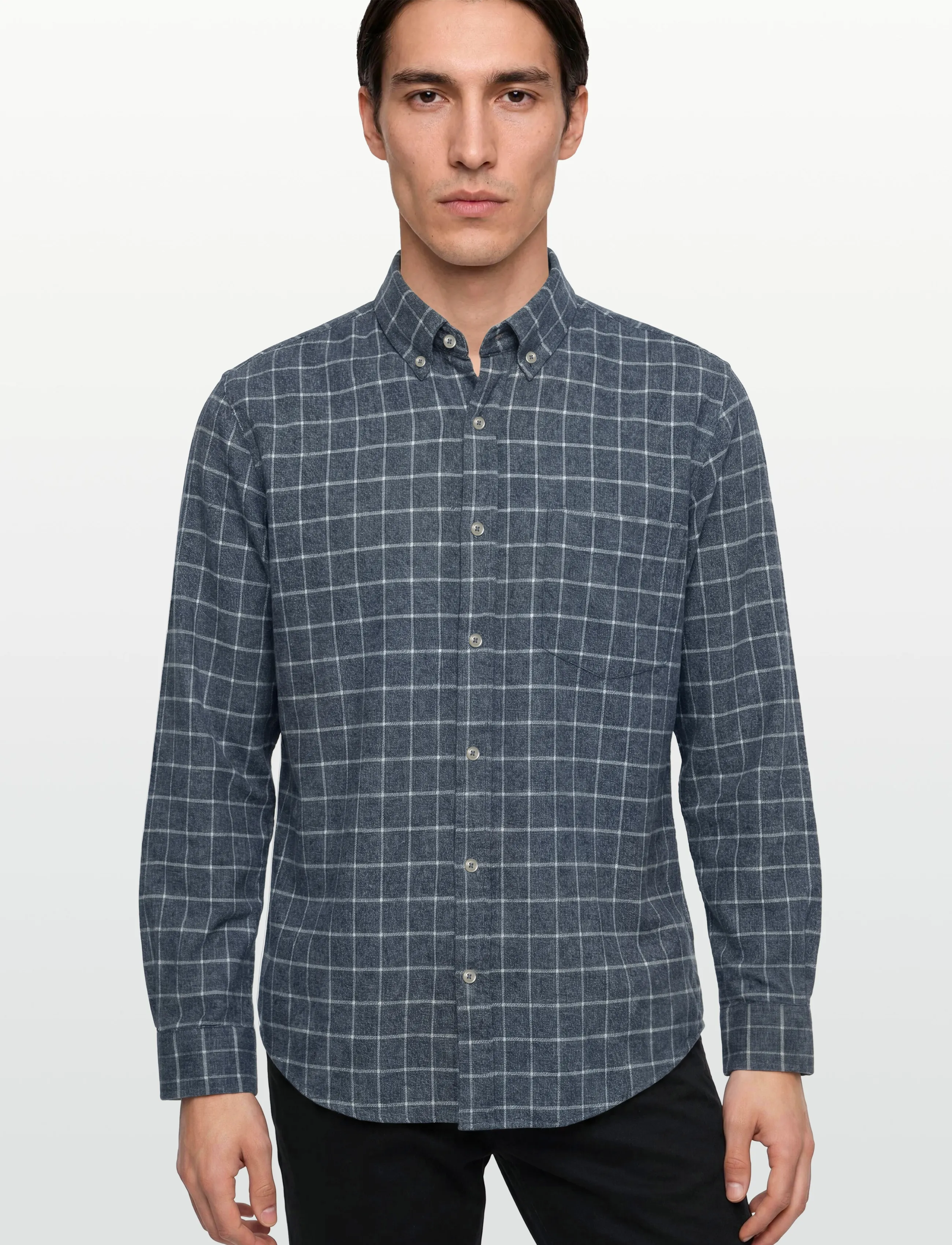 Signal - GRIDSI CHECK - casual skjorter - blue autumn - 4