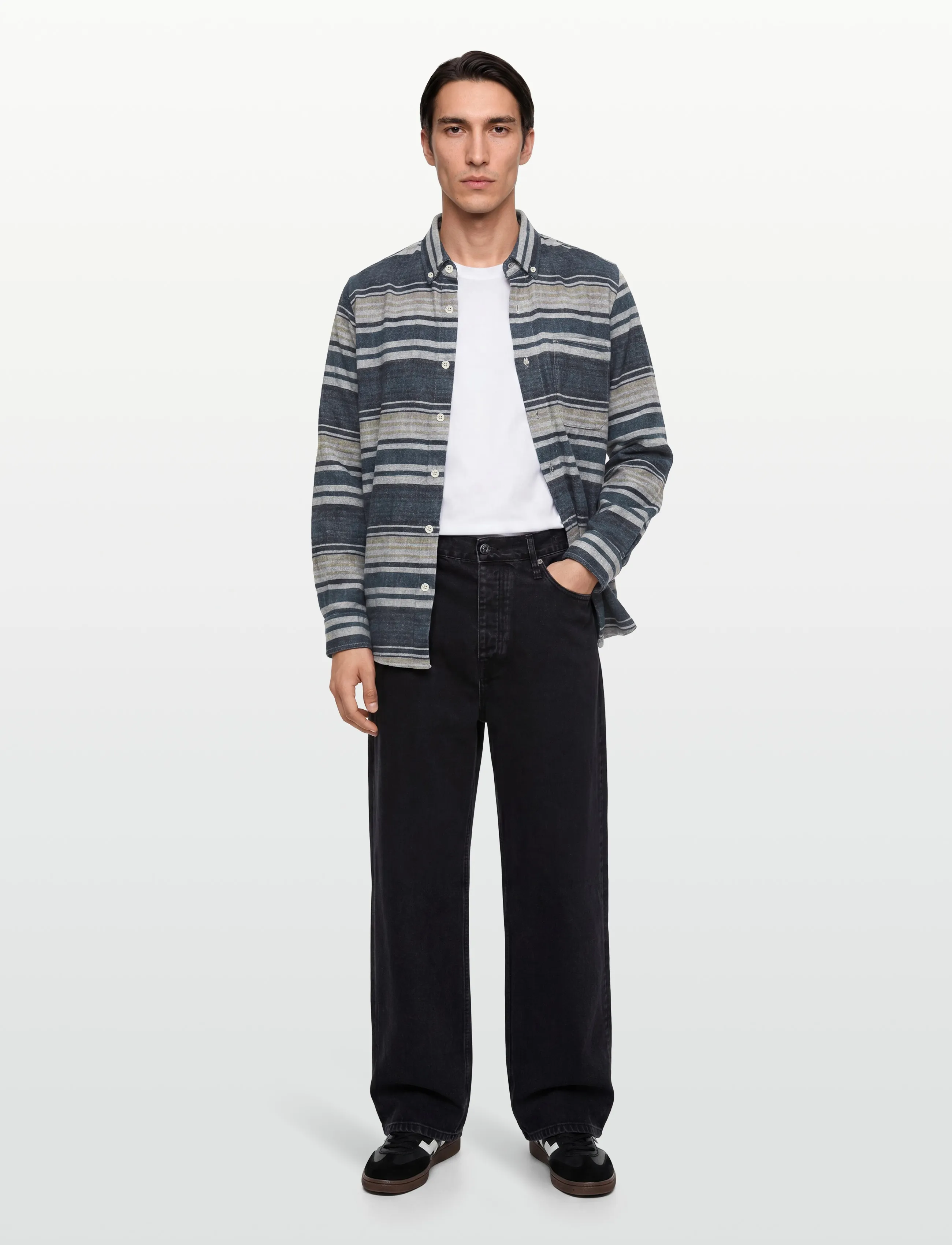 Signal - STARSI FLANNEL - casual skjorter - deep marine - 0