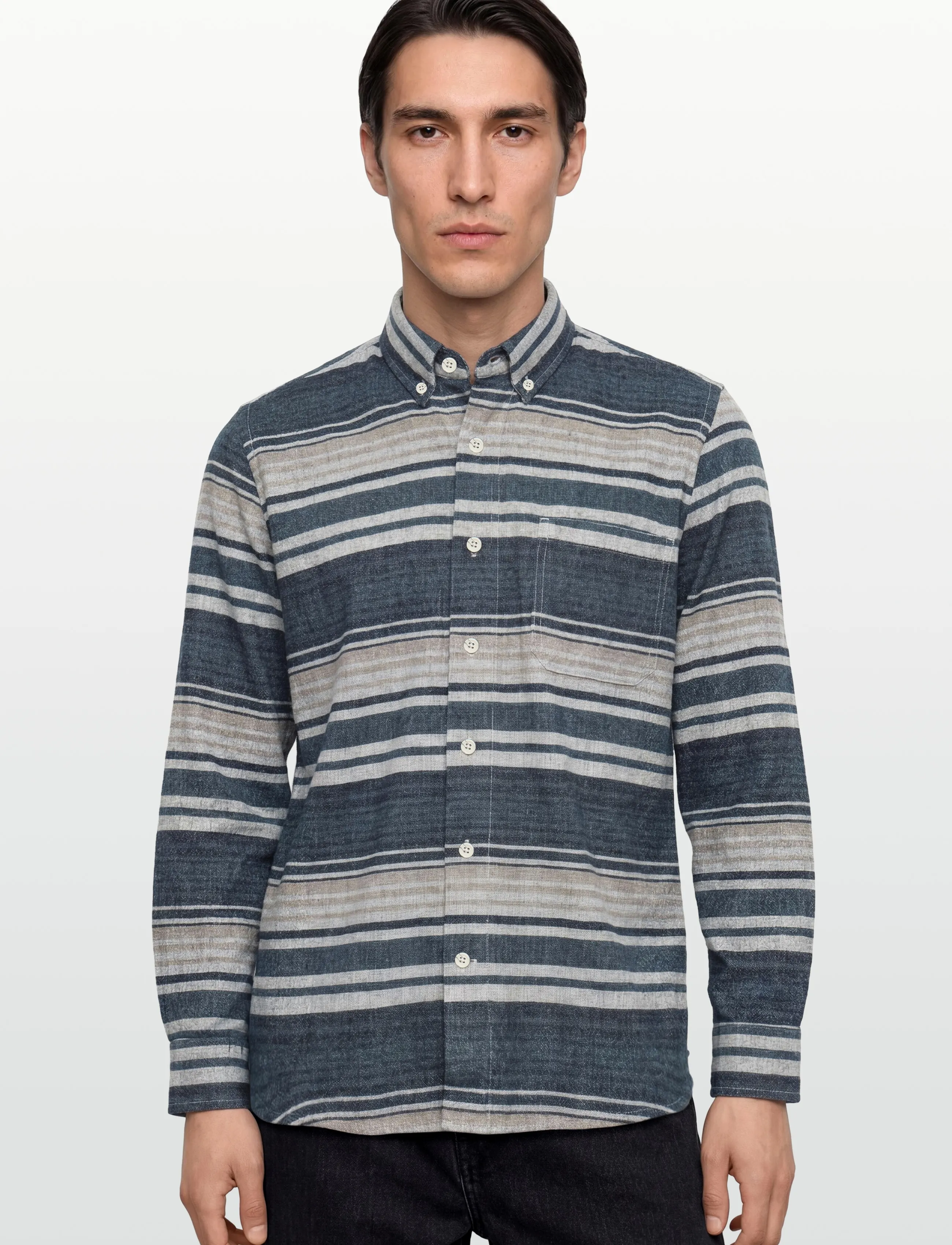 Signal - STARSI FLANNEL - casual skjorter - deep marine - 3