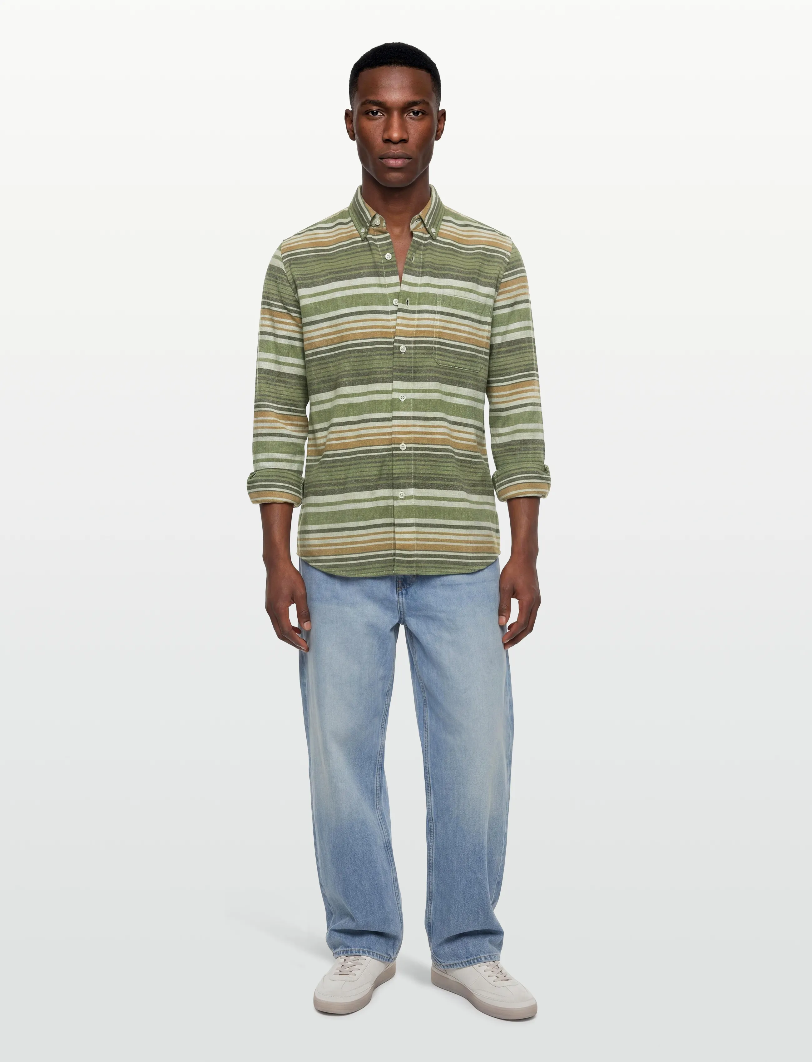 Signal - STARSI FLANNEL - casual skjorter - full green - 0