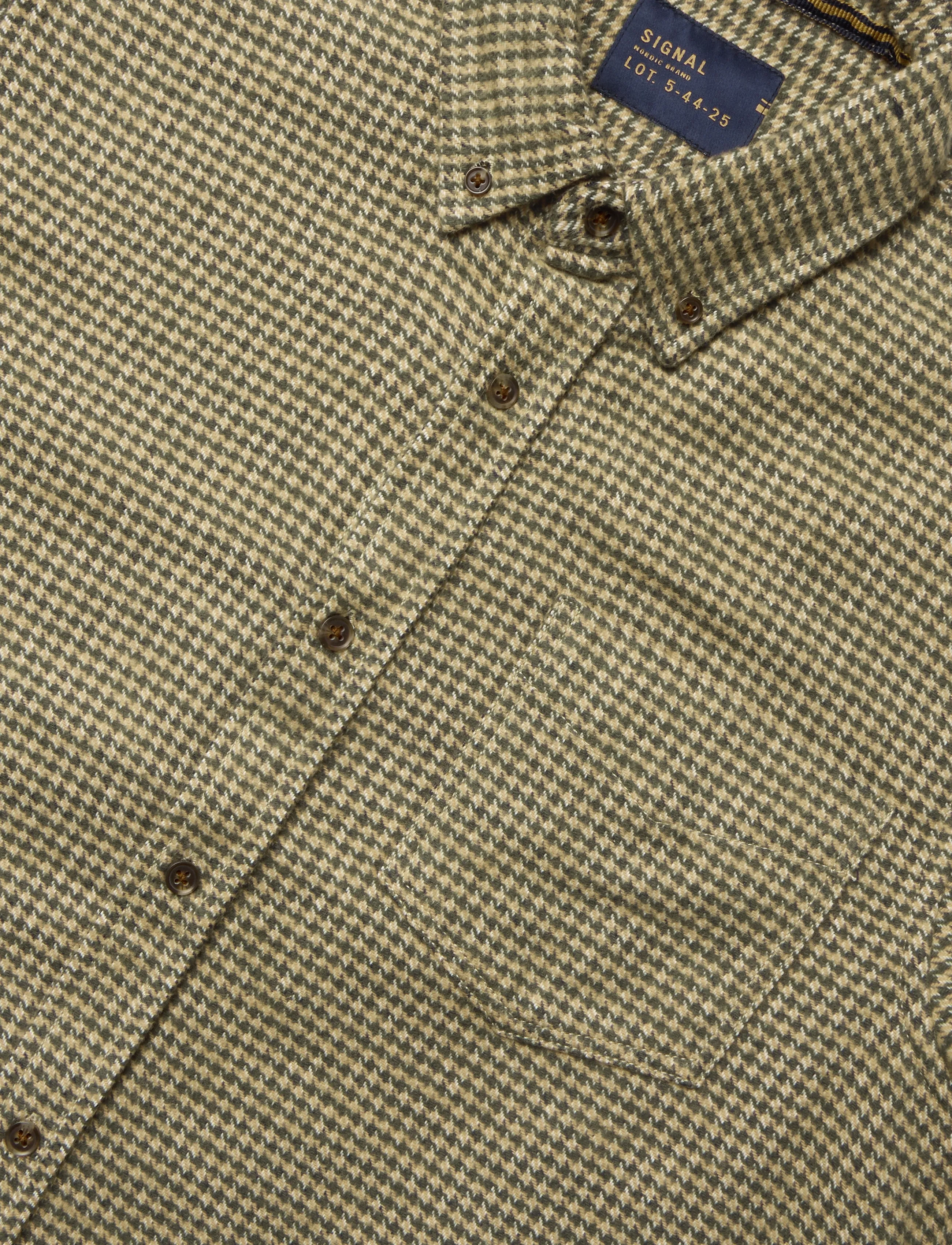 Signal - HOUNDSI FLANNEL - herren - full green - 5