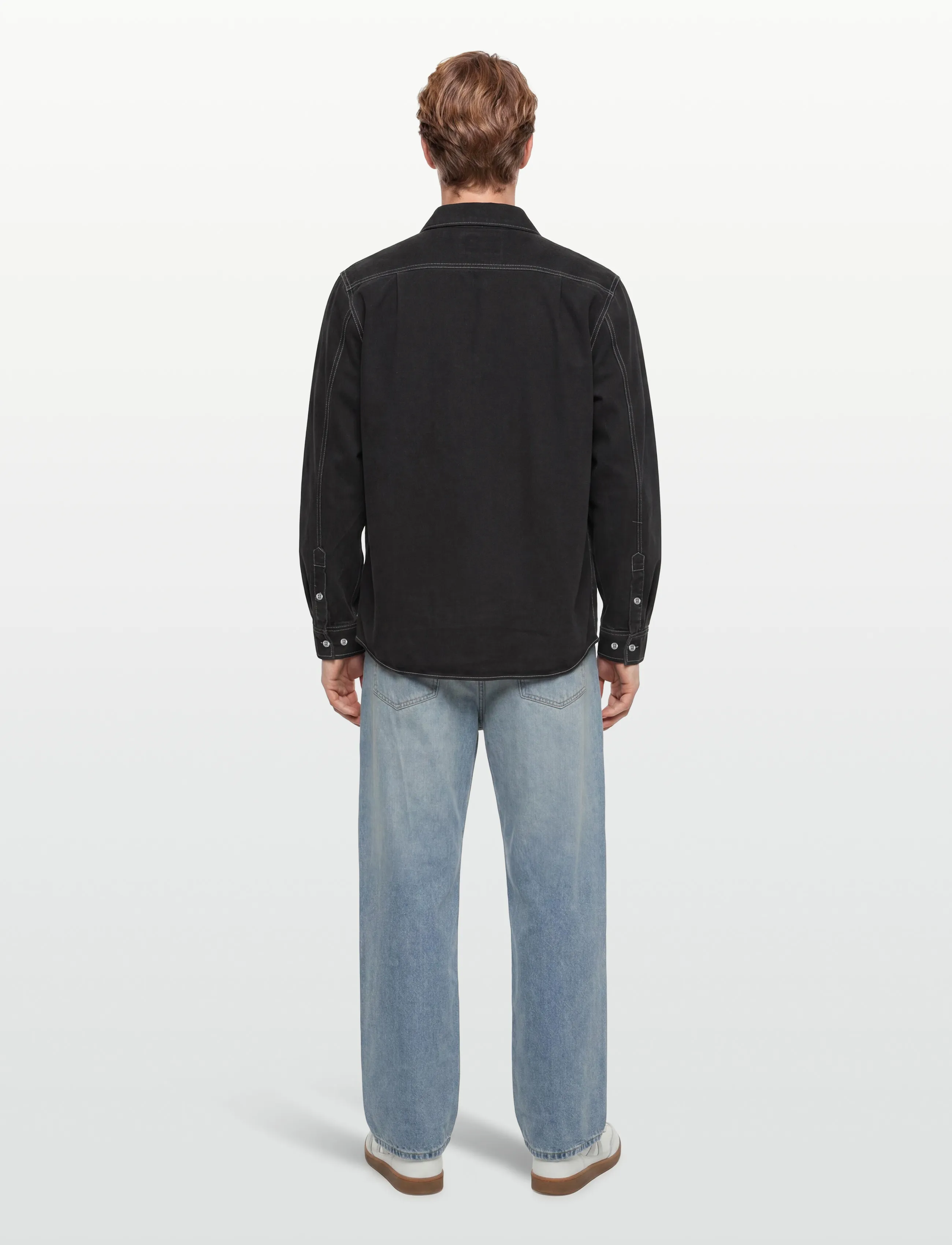 Signal - MALSI DENIM - casual skjorter - grey volcano - 4