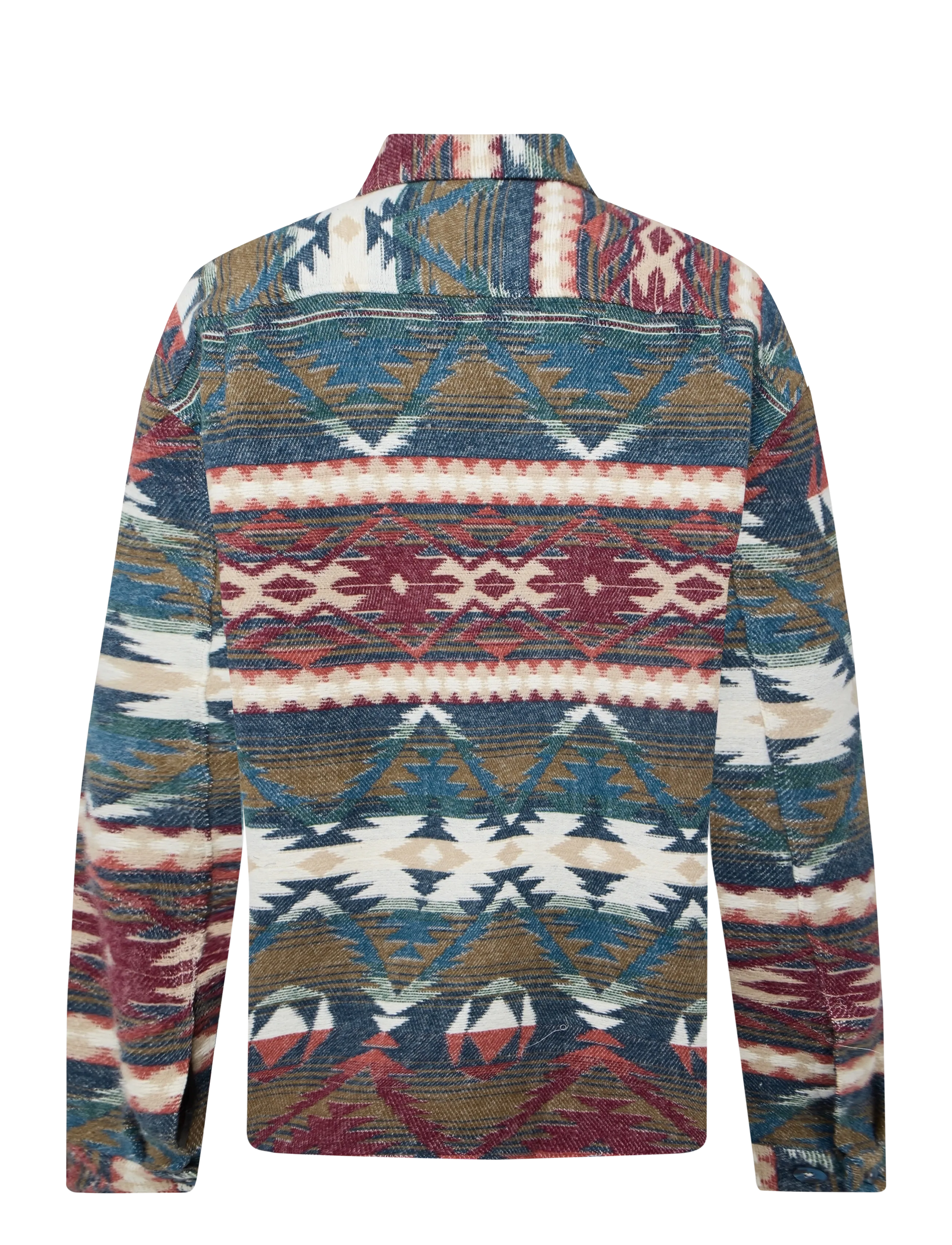 Signal - AZTEC JACQUARD - casual skjorter - vintage red - 1