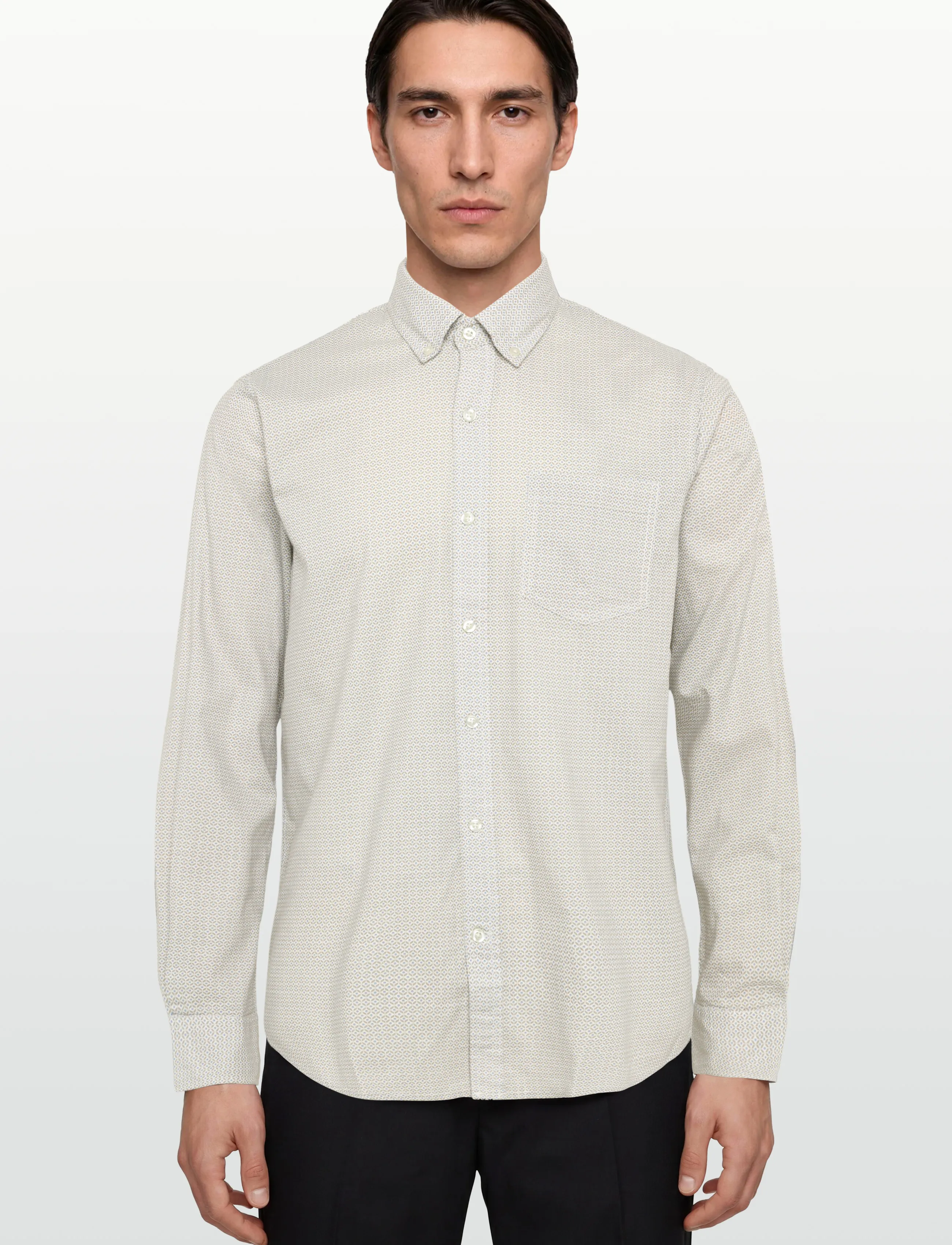 Signal - PALUDANSI PRINT SLUB - casual hemden - dry teak - 3