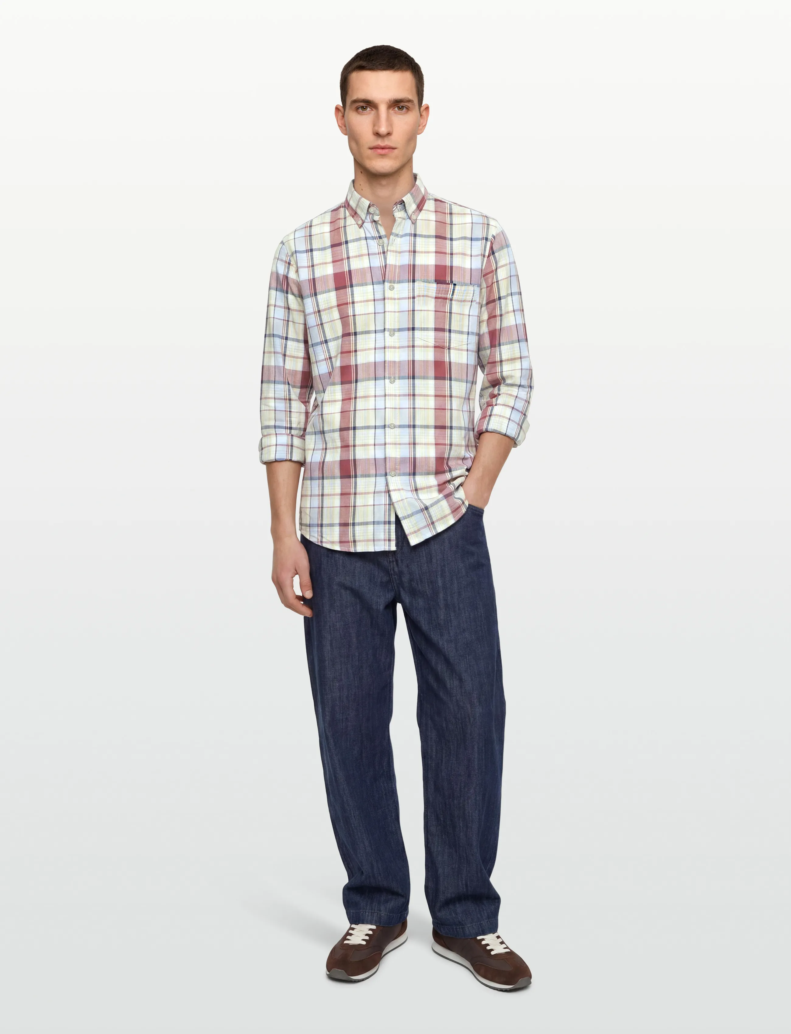 Signal - PETERSI CHECK HB - casual hemden - soft port - 0