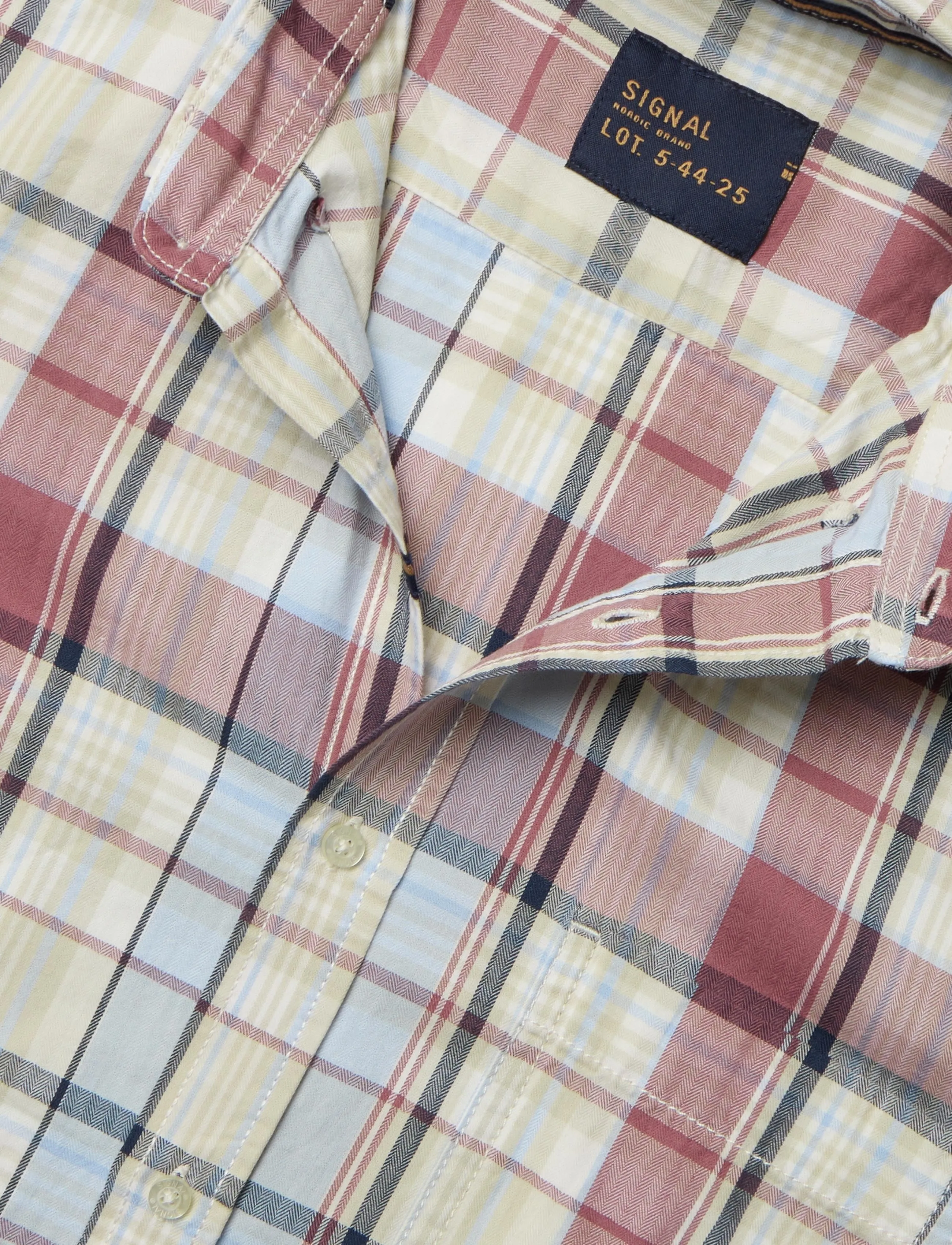 Signal - PETERSI CHECK HB - casual hemden - soft port - 5