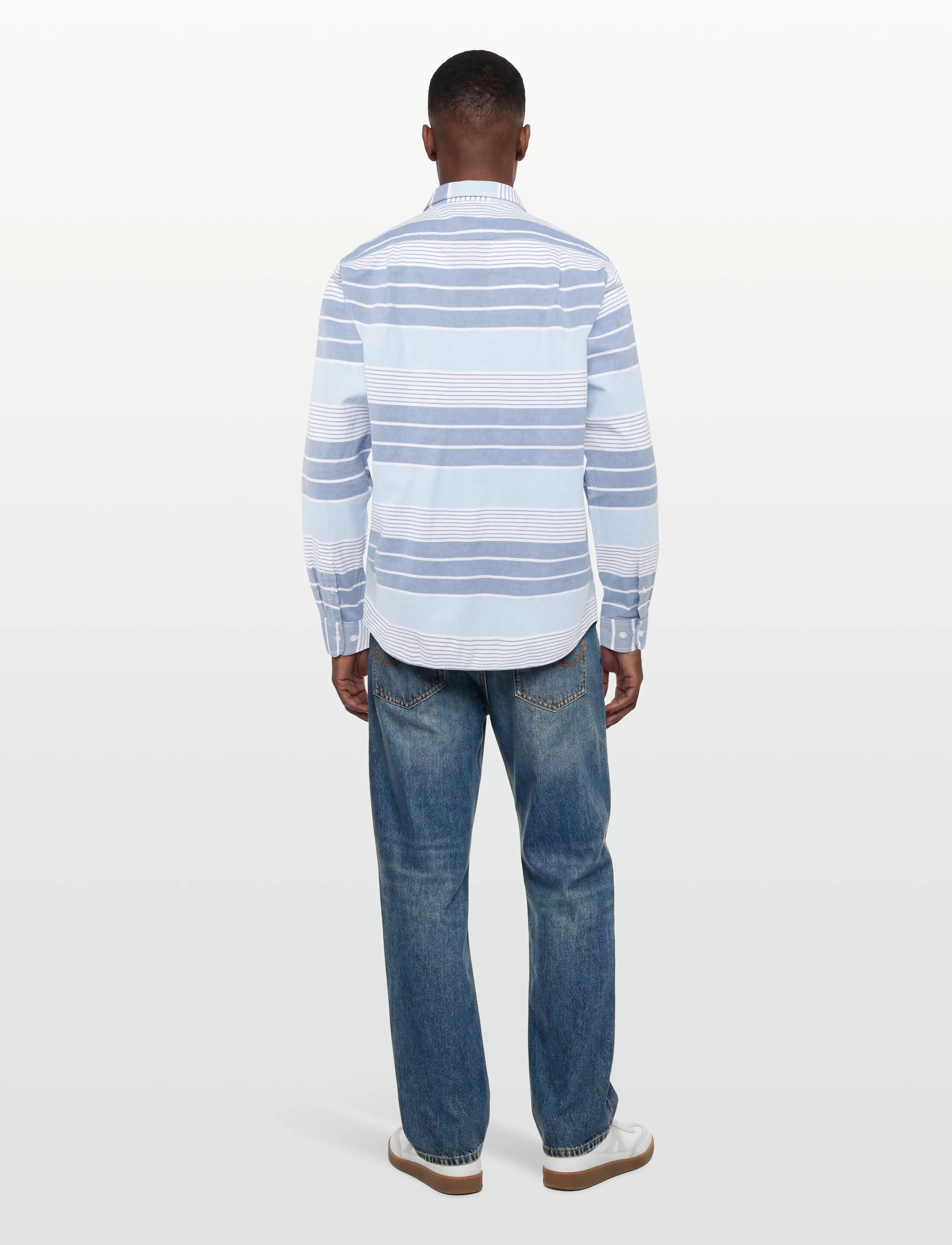 Signal - PACOSI OXFORD STRIPE - oxford skjorter - blue placide - 4