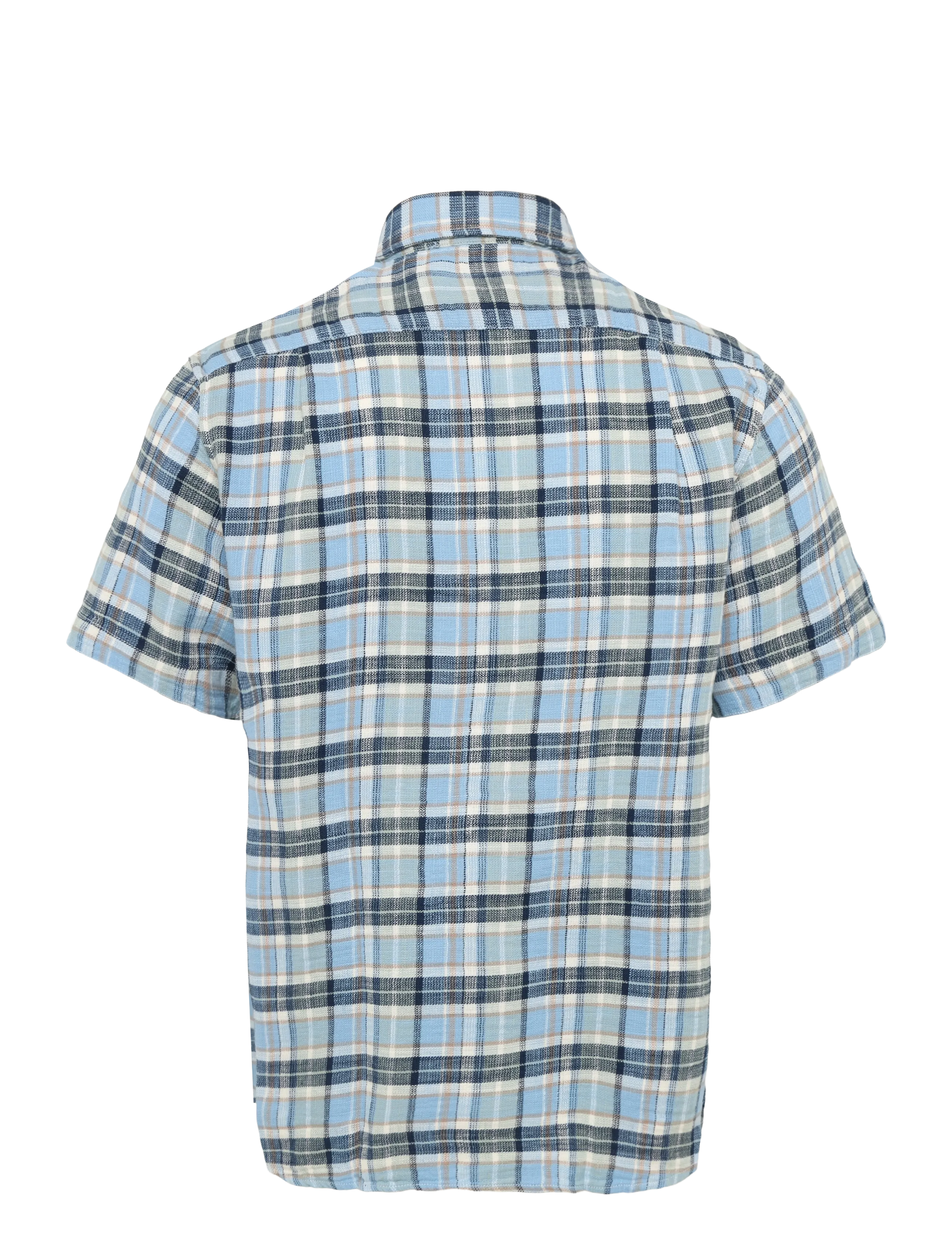 Signal - PANSI WAFFLE CHECK - kurzarmhemden - green frosty - 2