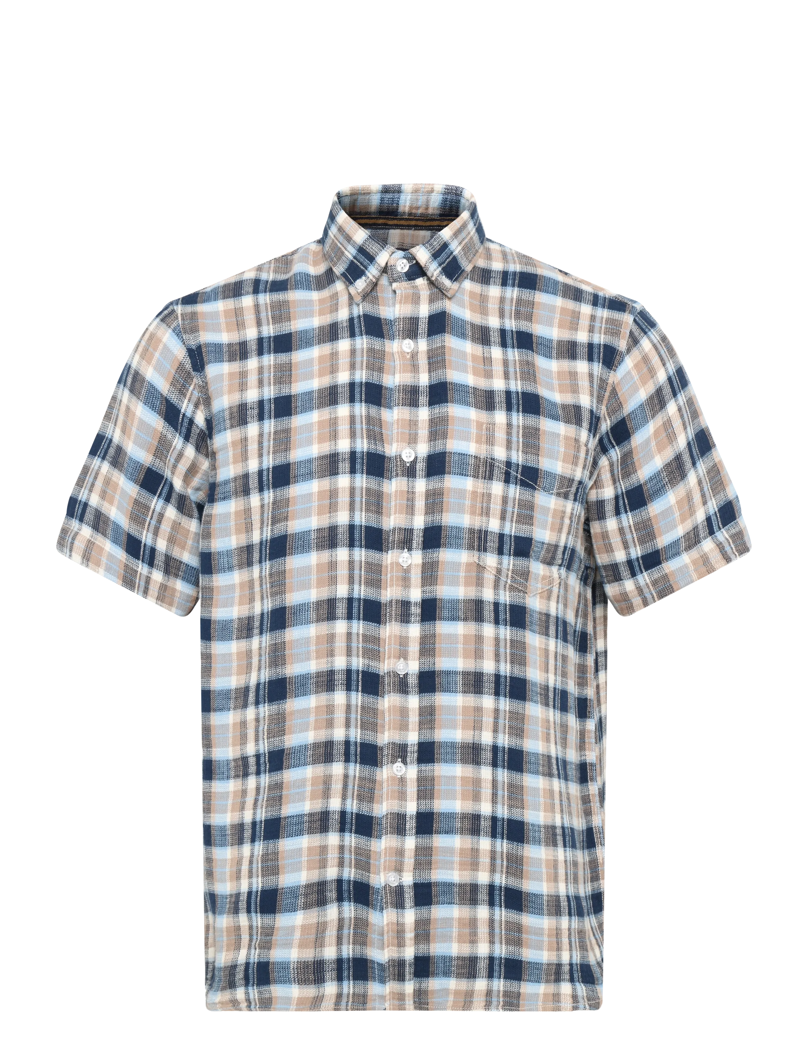 SIGNAL Pansi Waffle Check Beige - L - Herren