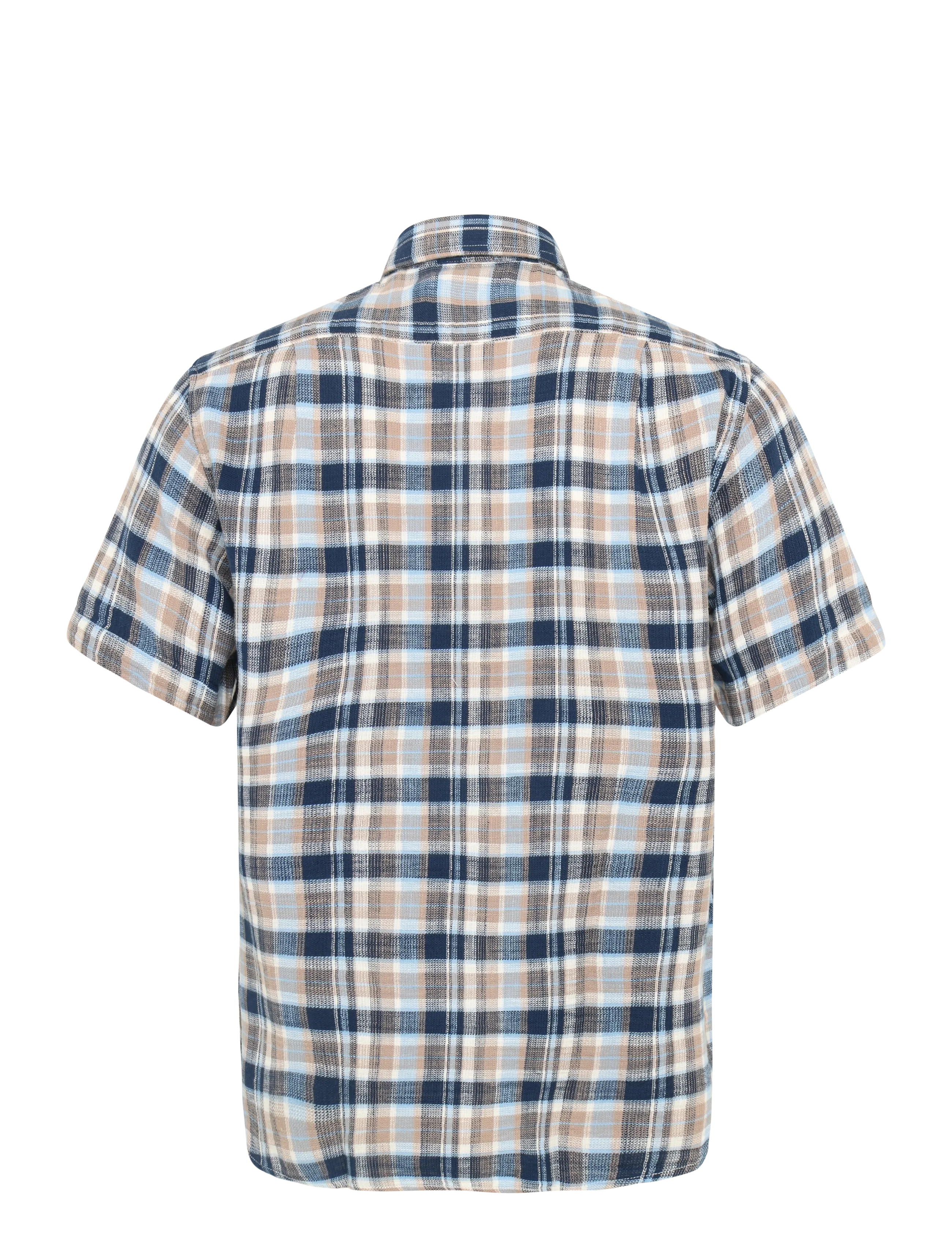 Signal - PANSI WAFFLE CHECK - kurzarmhemden - hazel brown - 2