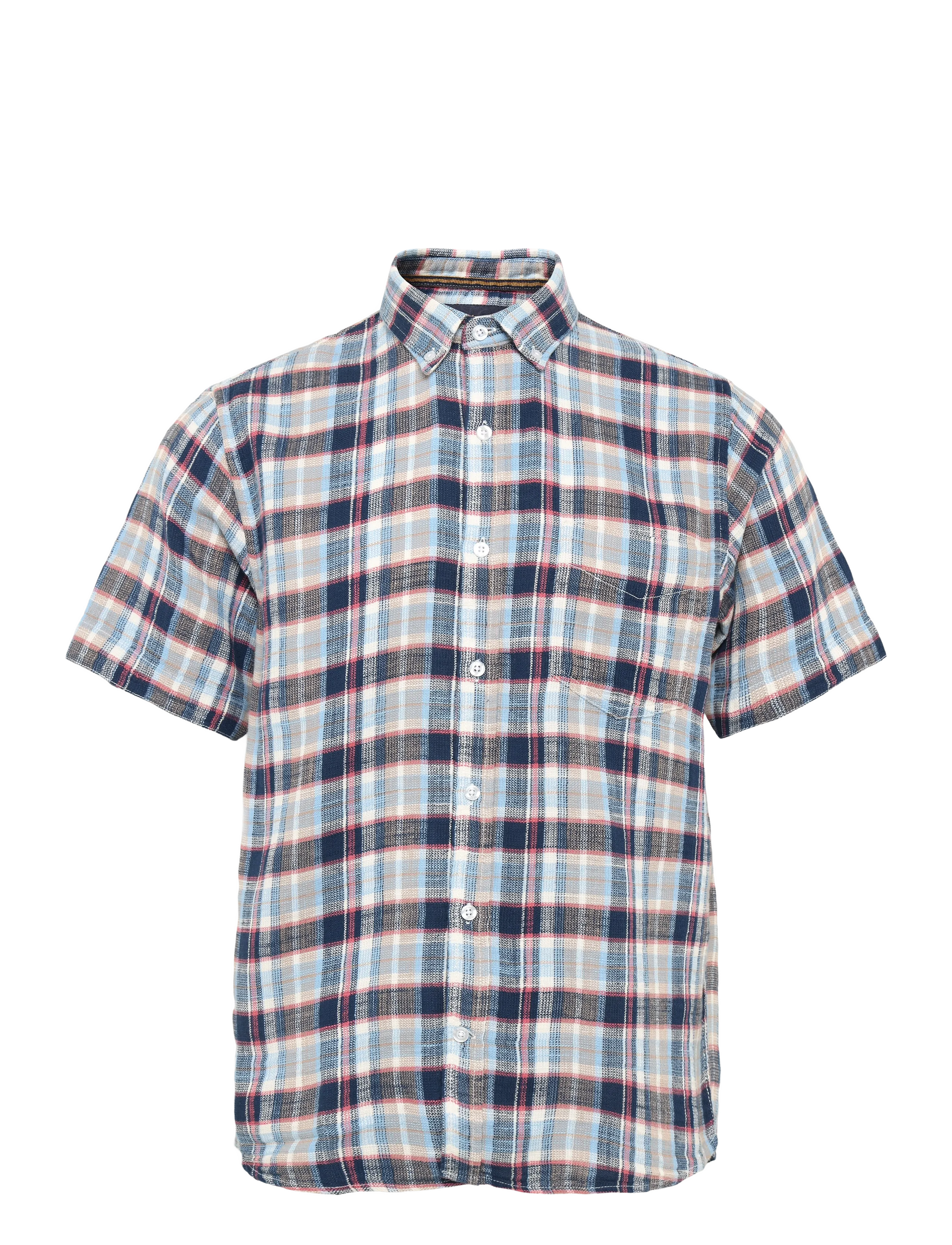 SIGNAL Pansi Waffle Check Blau - XXXXL - Herren