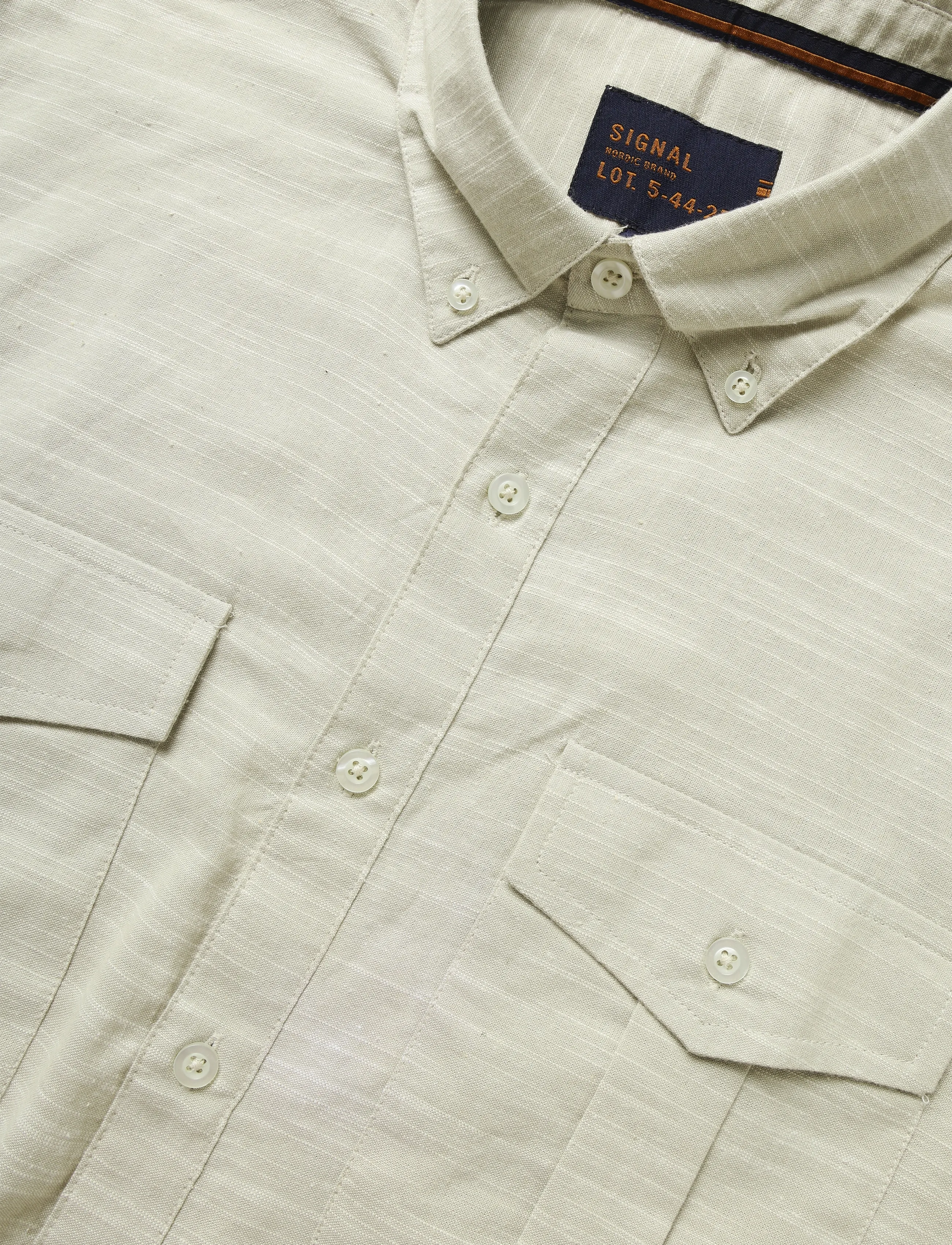 Signal - PIKESI CHAMBRAY - casual hemden - gray sand - 2