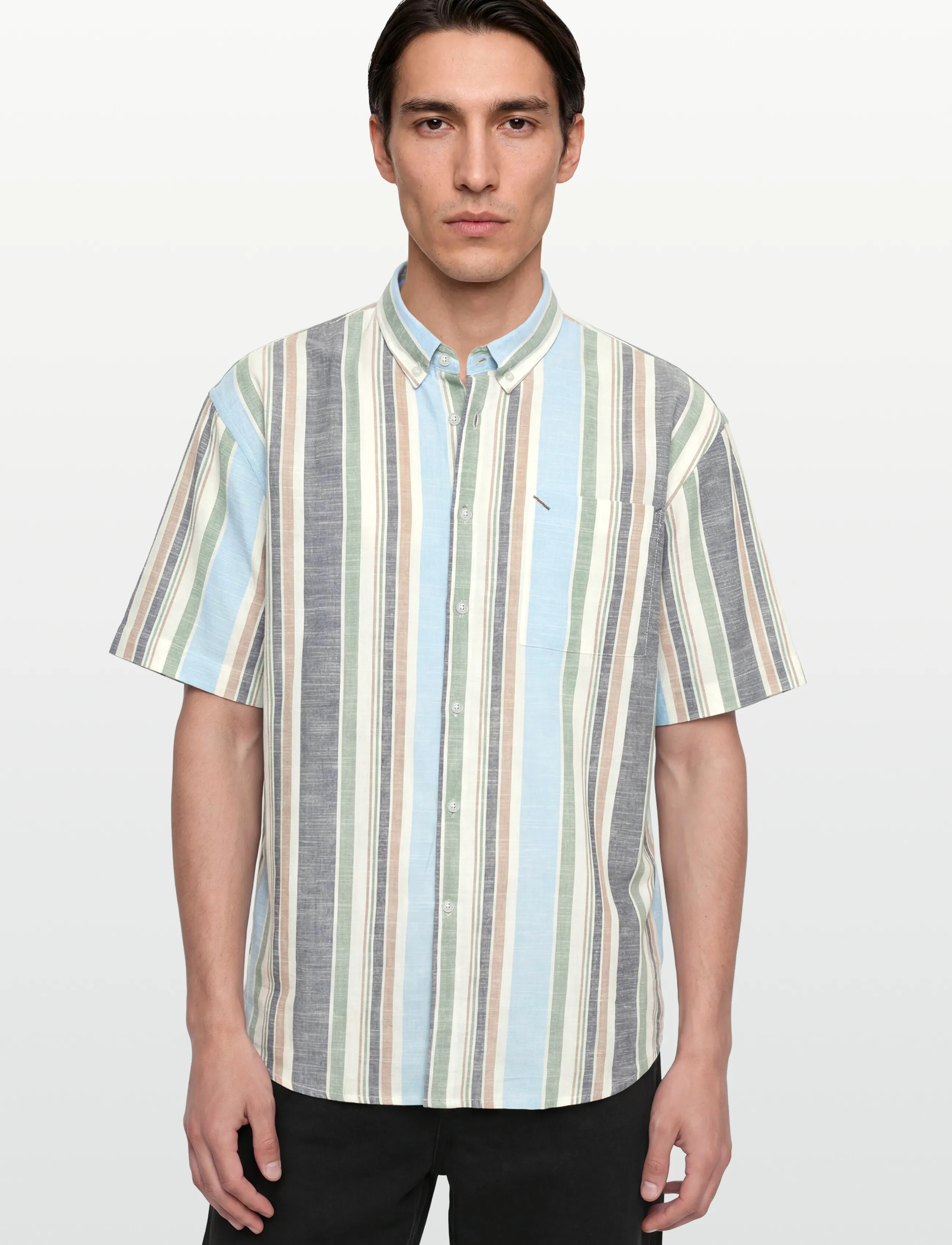 Signal - PINTOSI STRIPE - casual skjorter - blue captain - 3