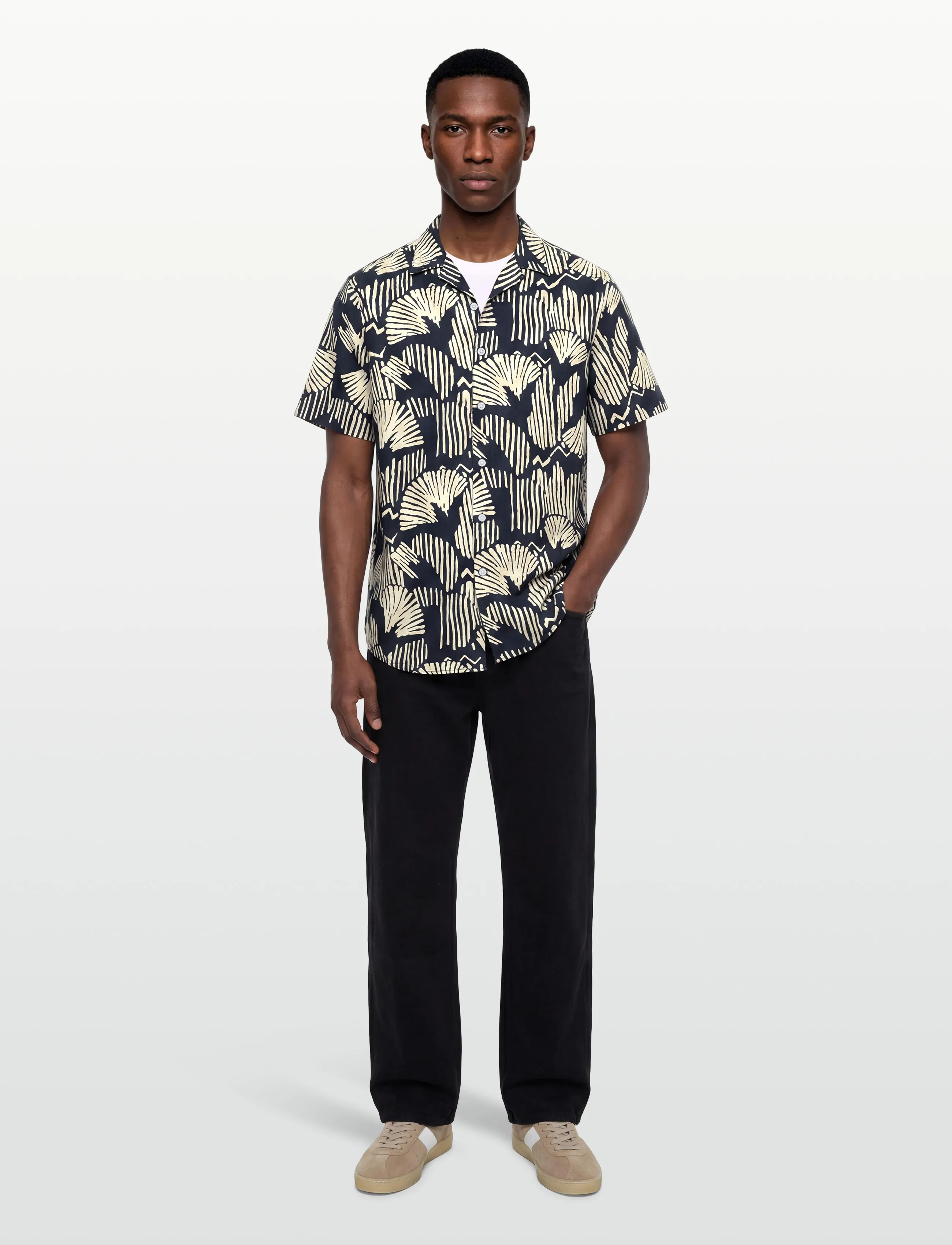 Signal - PELLESI LC PRINT - kurzarmhemden - blue captain - 0