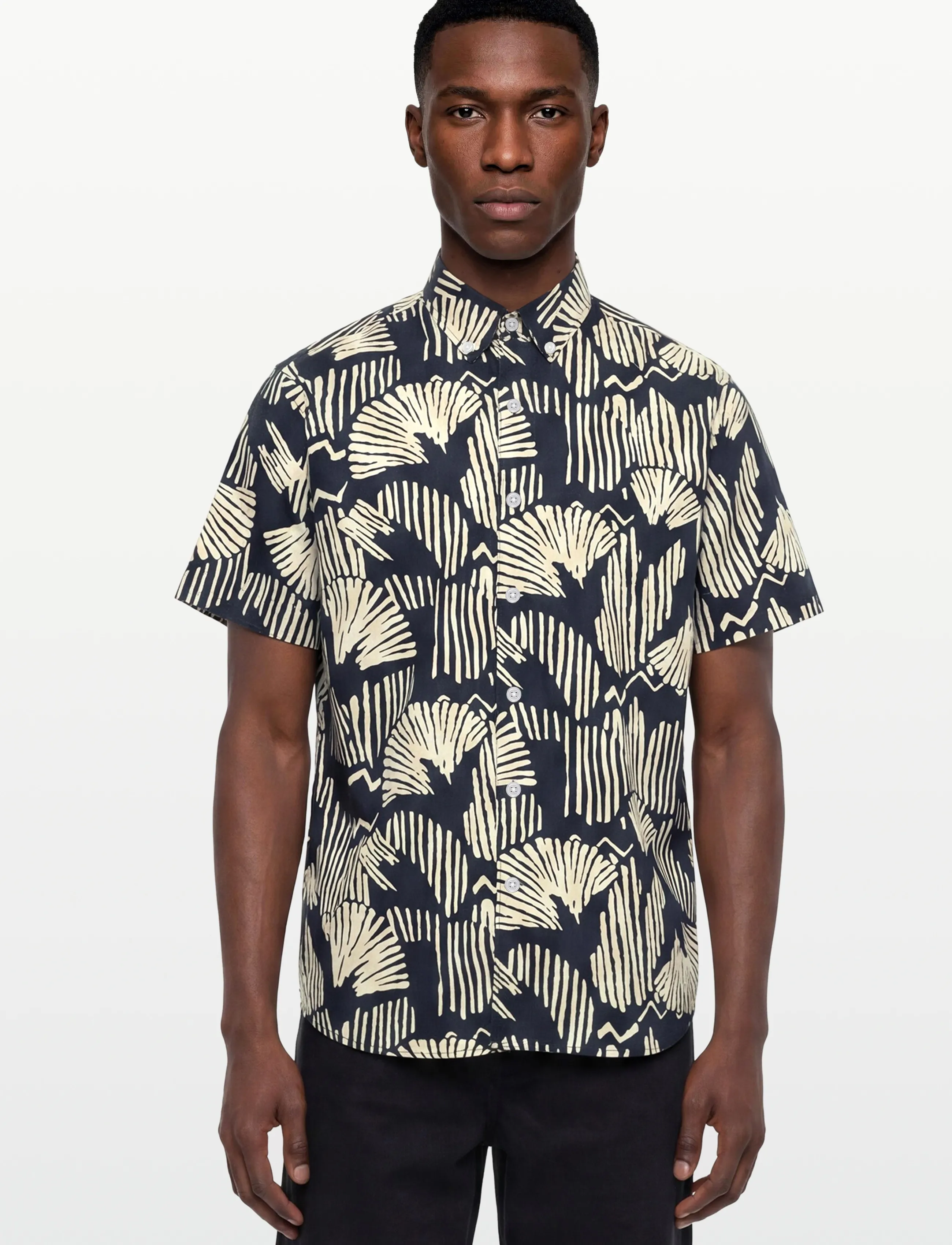 Signal - PELLESI LC PRINT - kurzarmhemden - blue captain - 3