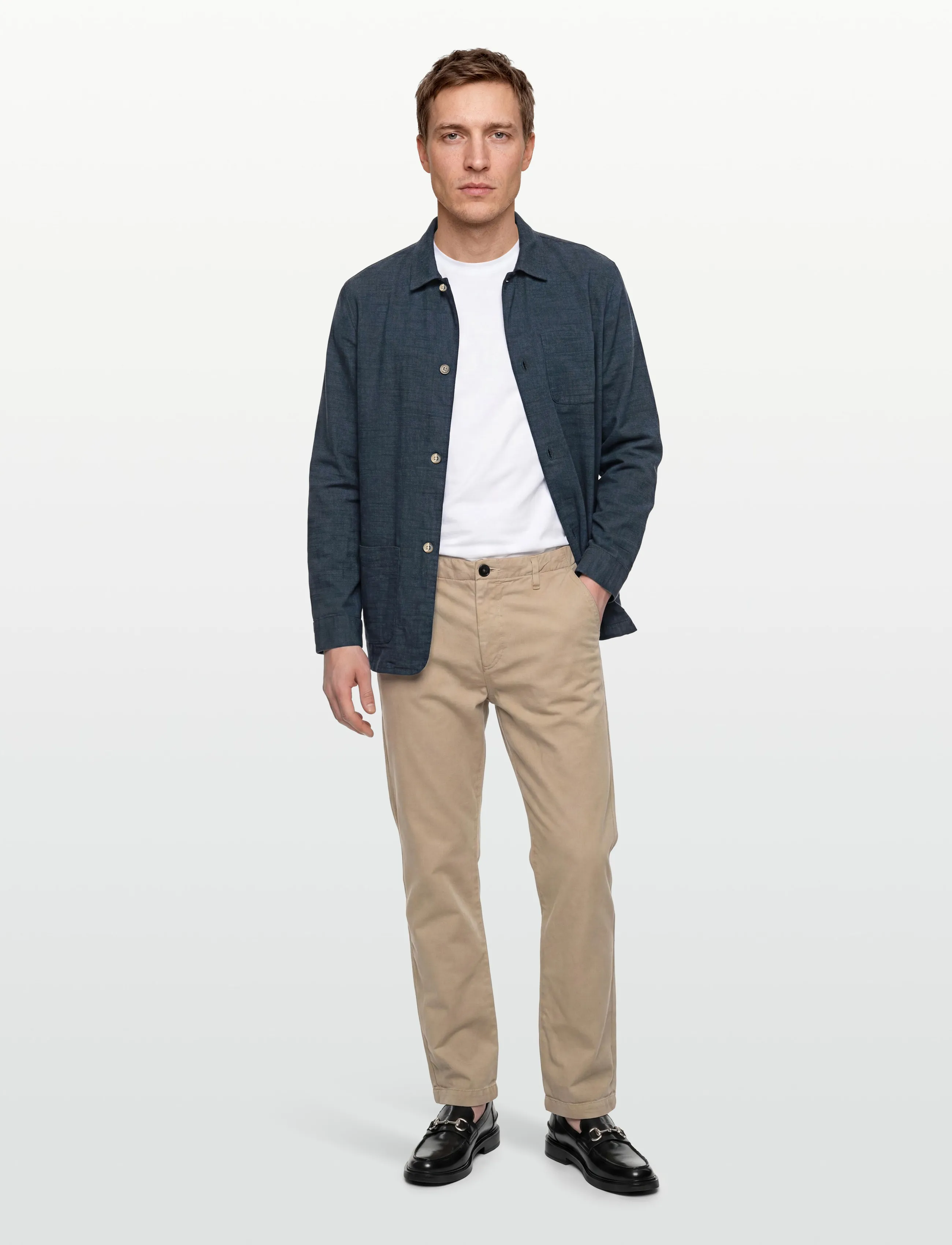 Signal - PRADOSI LINEN LOOK - casual shirts - deep marine - 0