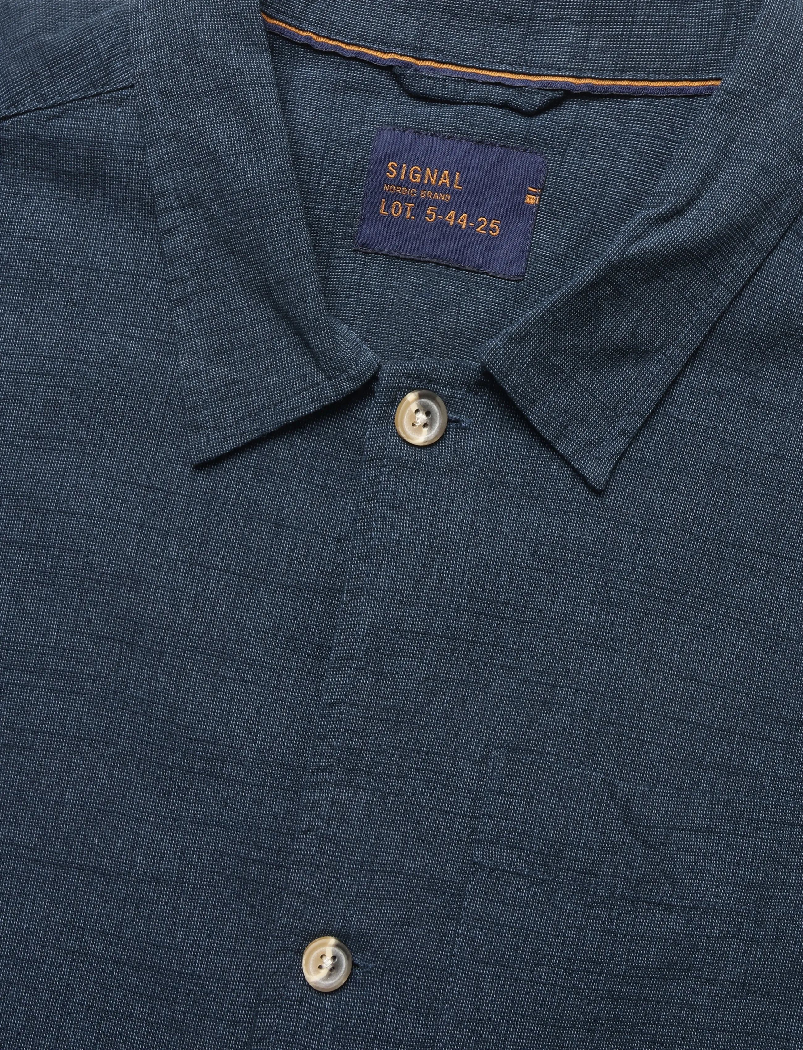 Signal - PRADOSI LINEN LOOK - casual shirts - deep marine - 5