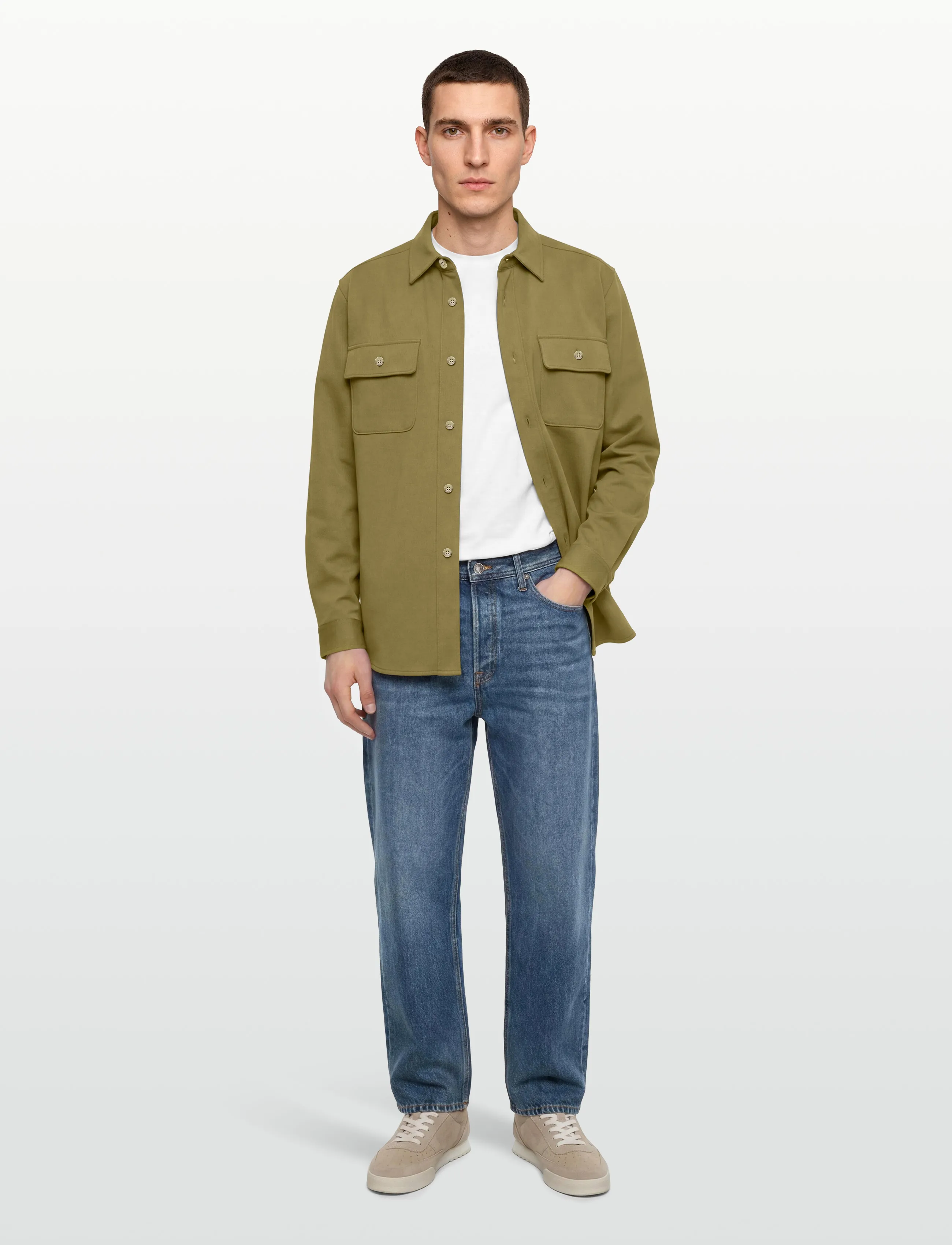Signal - PICOSI STRETCH - casual skjorter - dry teak - 0